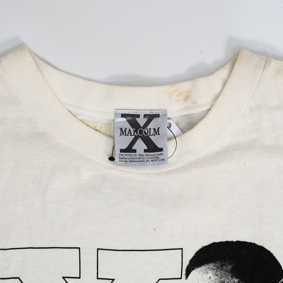Other 1993 Malcolm X I respect Goverment And Respect Law Size US M / EU 48-50 / 2 - 2 Thumbnail