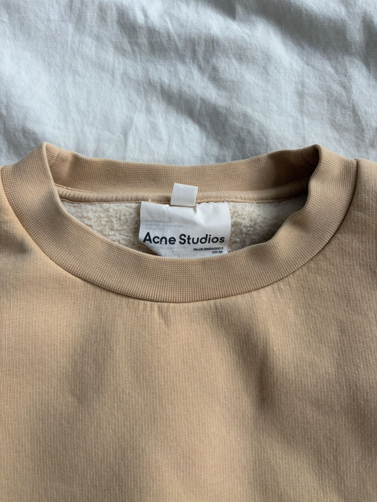 Acne Studios Acne studios fleece sweatshirt Size US S / EU 44-46 / 1 - 4 Thumbnail