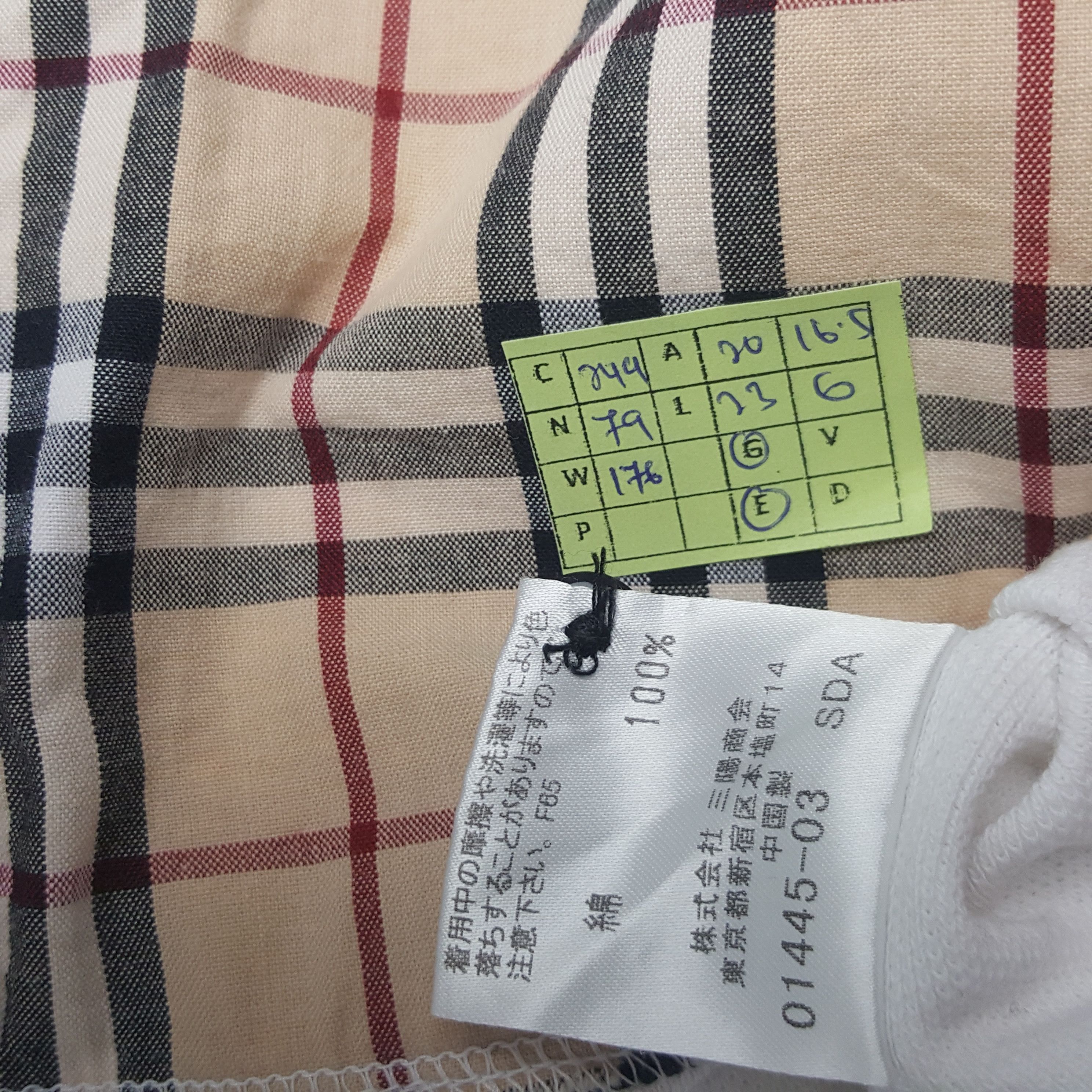 Burberry × Vintage Vintage Burberry London Nova Check Polos Size US M / EU 48-50 / 2 - 5 Thumbnail