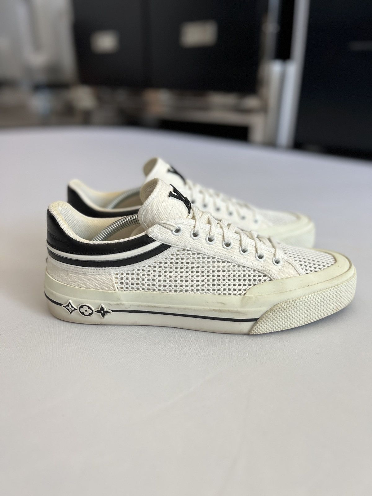 Louis Vuitton Louis Vuitton Trainer LV Virgil Abloh LV Staples Edition ...