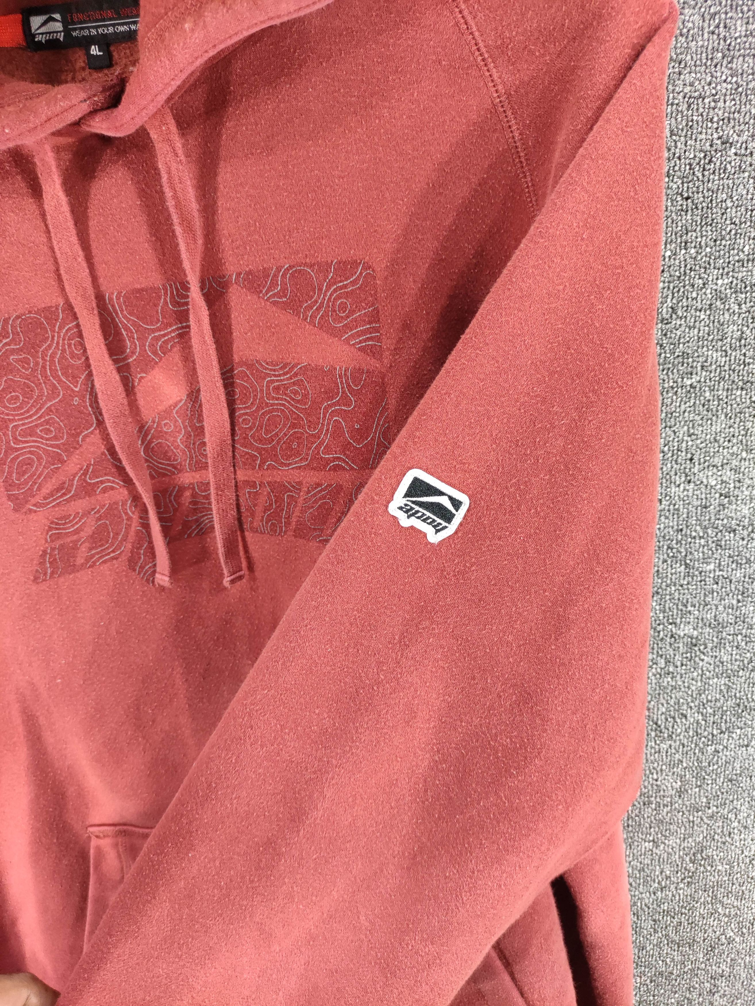 Japanese Brand Vintage Apou Faded Sweatshirt Pull Over Hoodie Size US XL / EU 56 / 4 - 2 Thumbnail