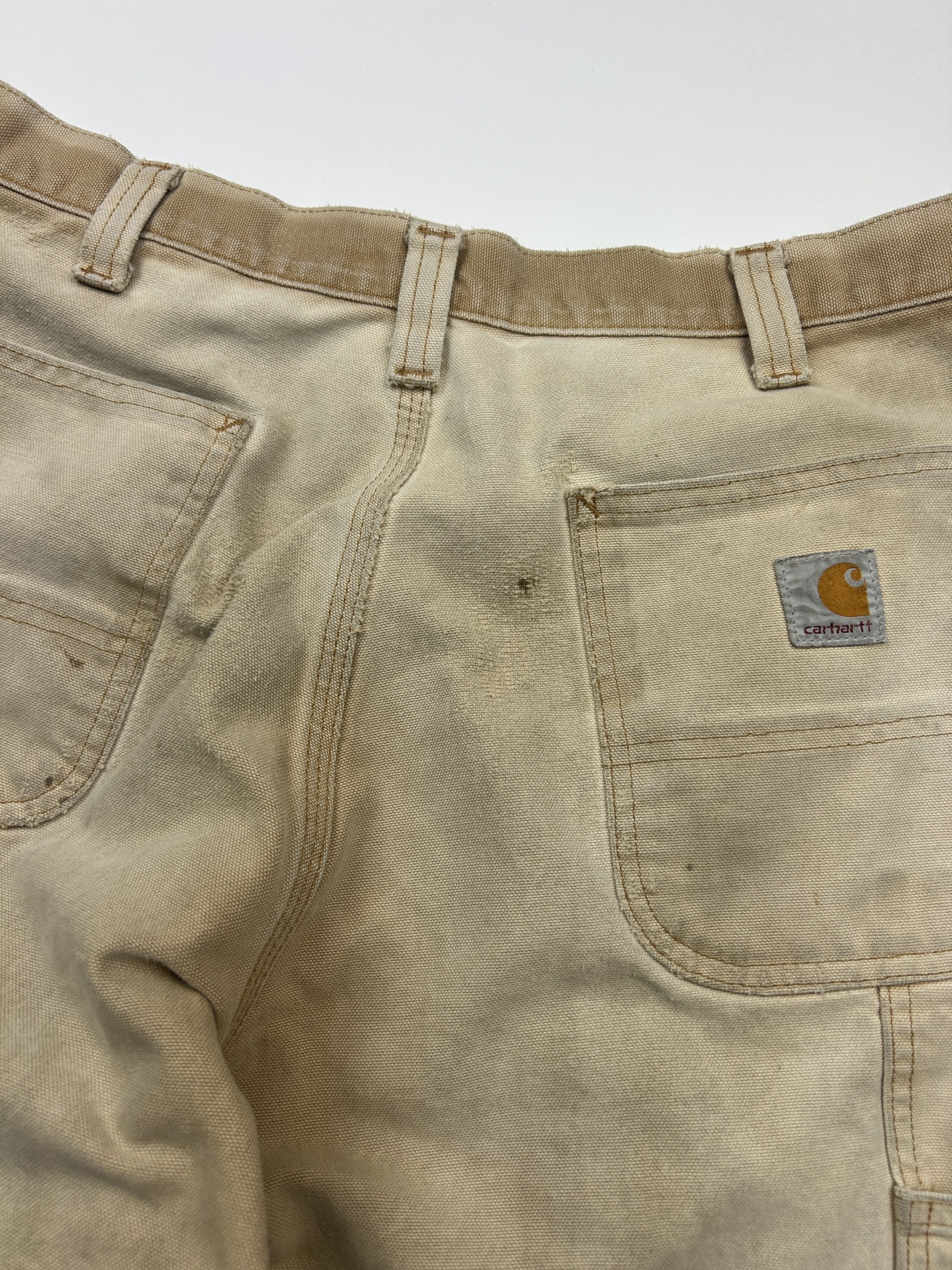 Carhartt Carhartt Canvas Double Knees Pants Size 32W Beige Size US 32 / EU 48 - 8 Thumbnail