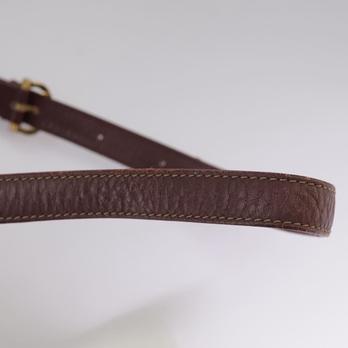Cartier Cartier Shoulder Bag Leather Bordeaux Gold Size ONE SIZE - 8 Thumbnail