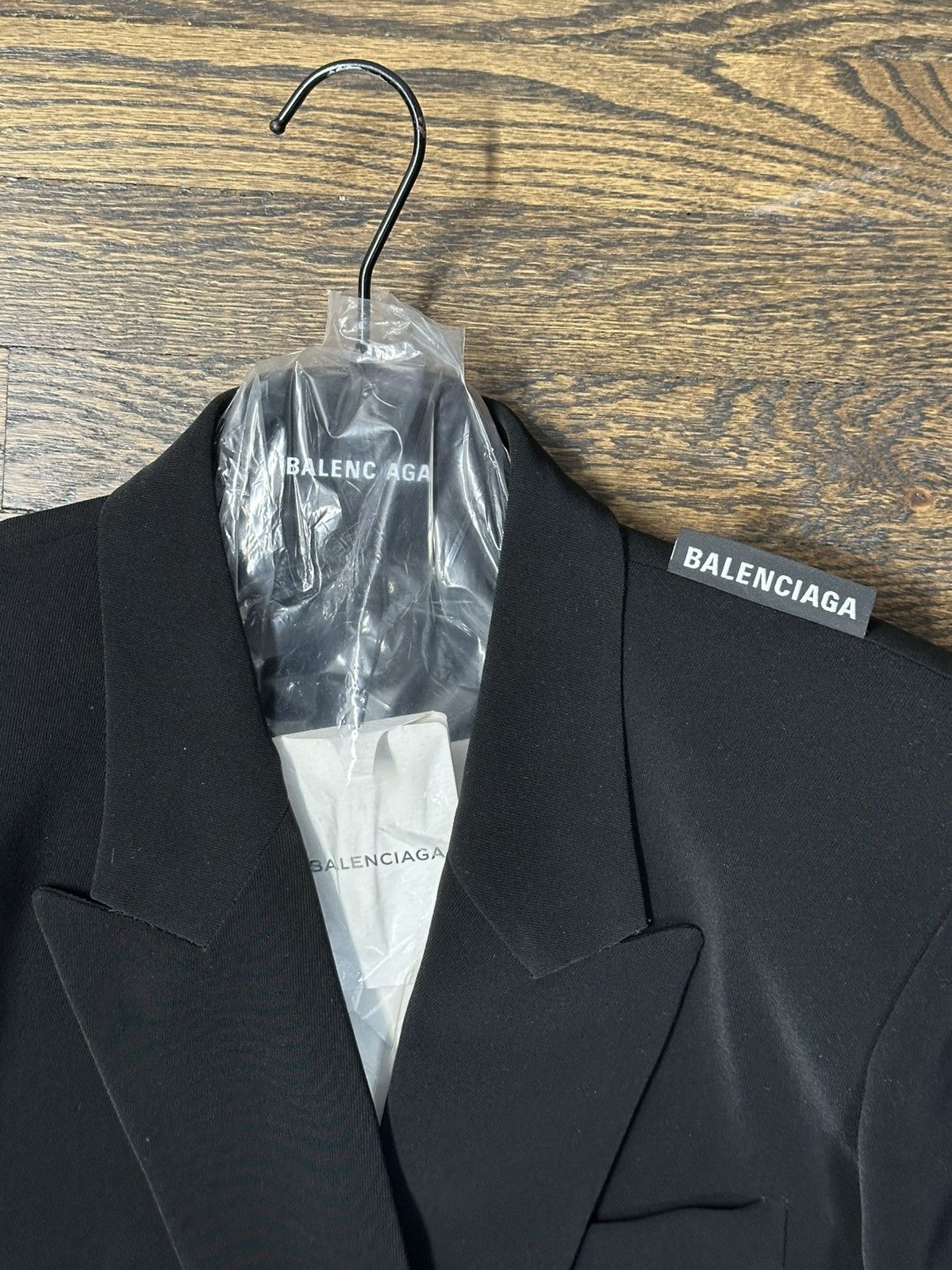 Balenciaga BALENCIAGA S/S19 Shoulder Blazer Size 44R - 4 Thumbnail