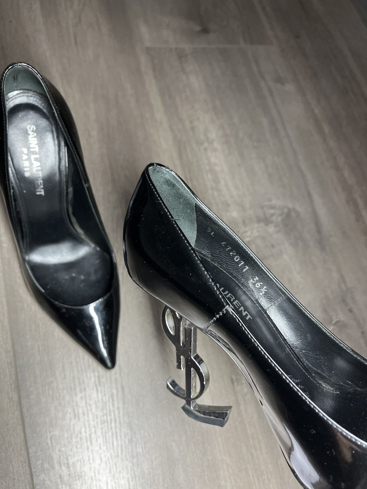 Yves Saint Laurent YSL Opium Heels Size US 6 / IT 36 - 14 Thumbnail
