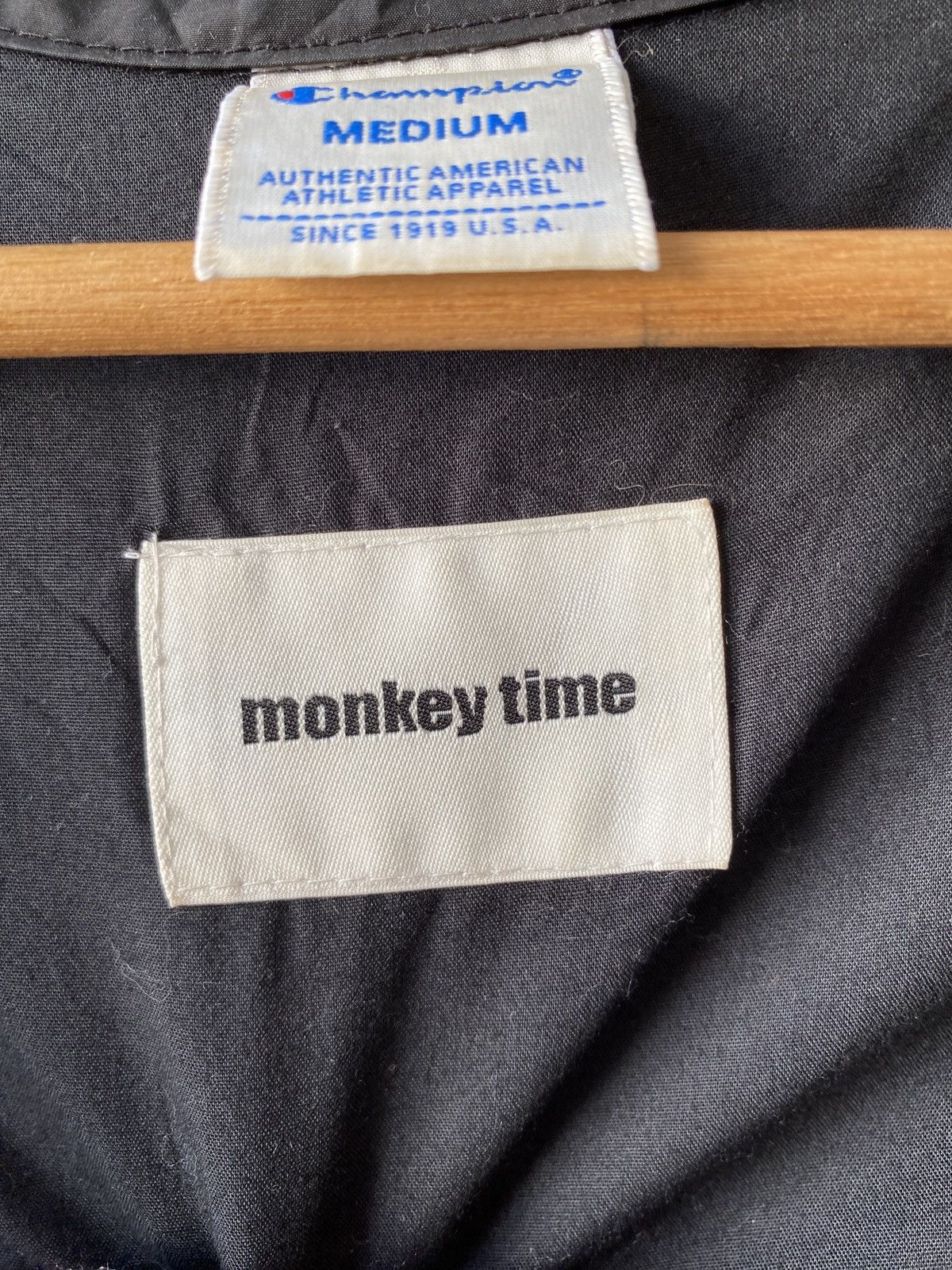 Champion × monkey time 2000s - Monkey Time X Champion Coach Jacket Size US M / EU 48-50 / 2 - 12 Thumbnail