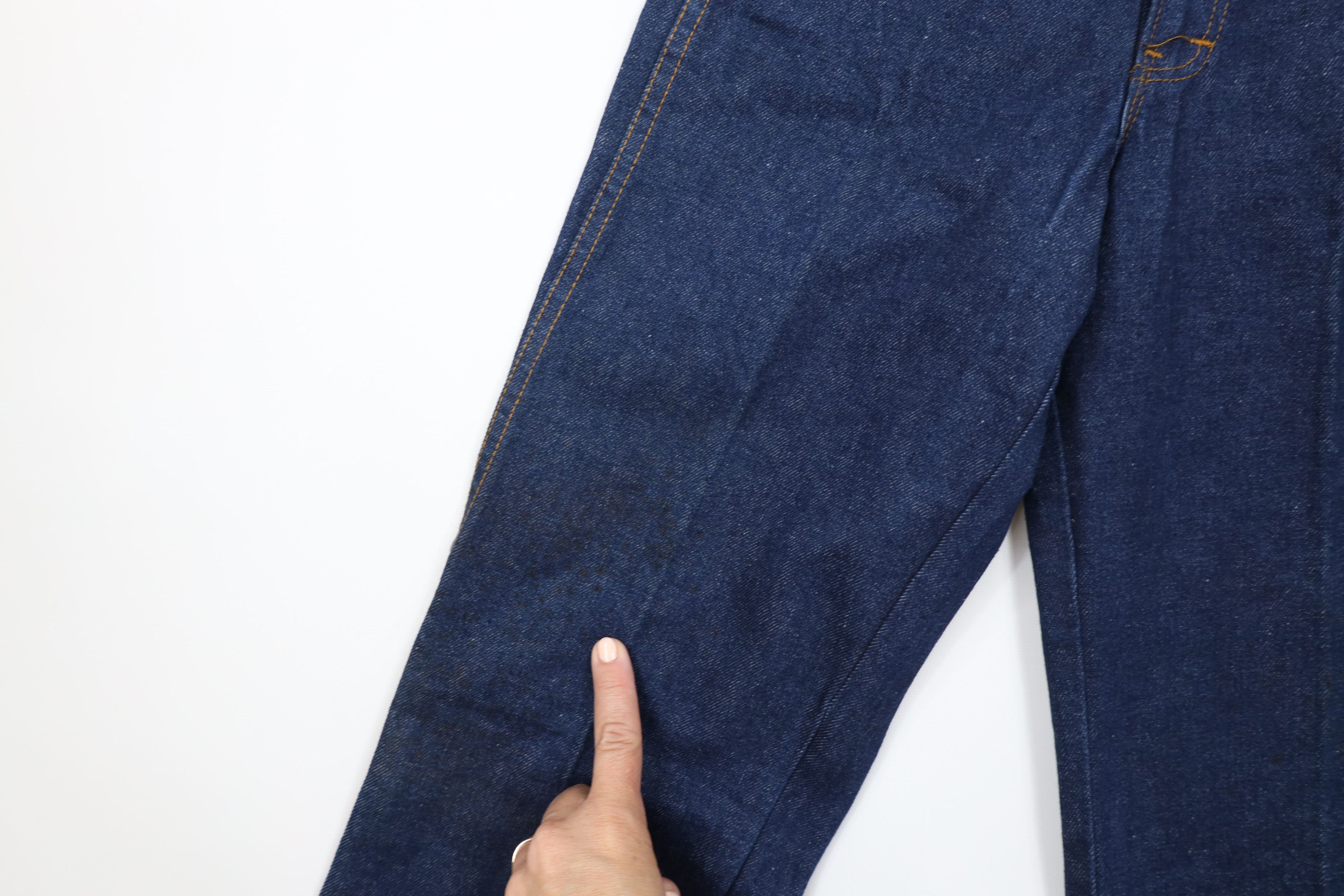 Vintage Vintage 70s Streetwear Straight Leg Denim Jeans Blue USA Size 26" / US 2 / IT 38 - 6 Thumbnail