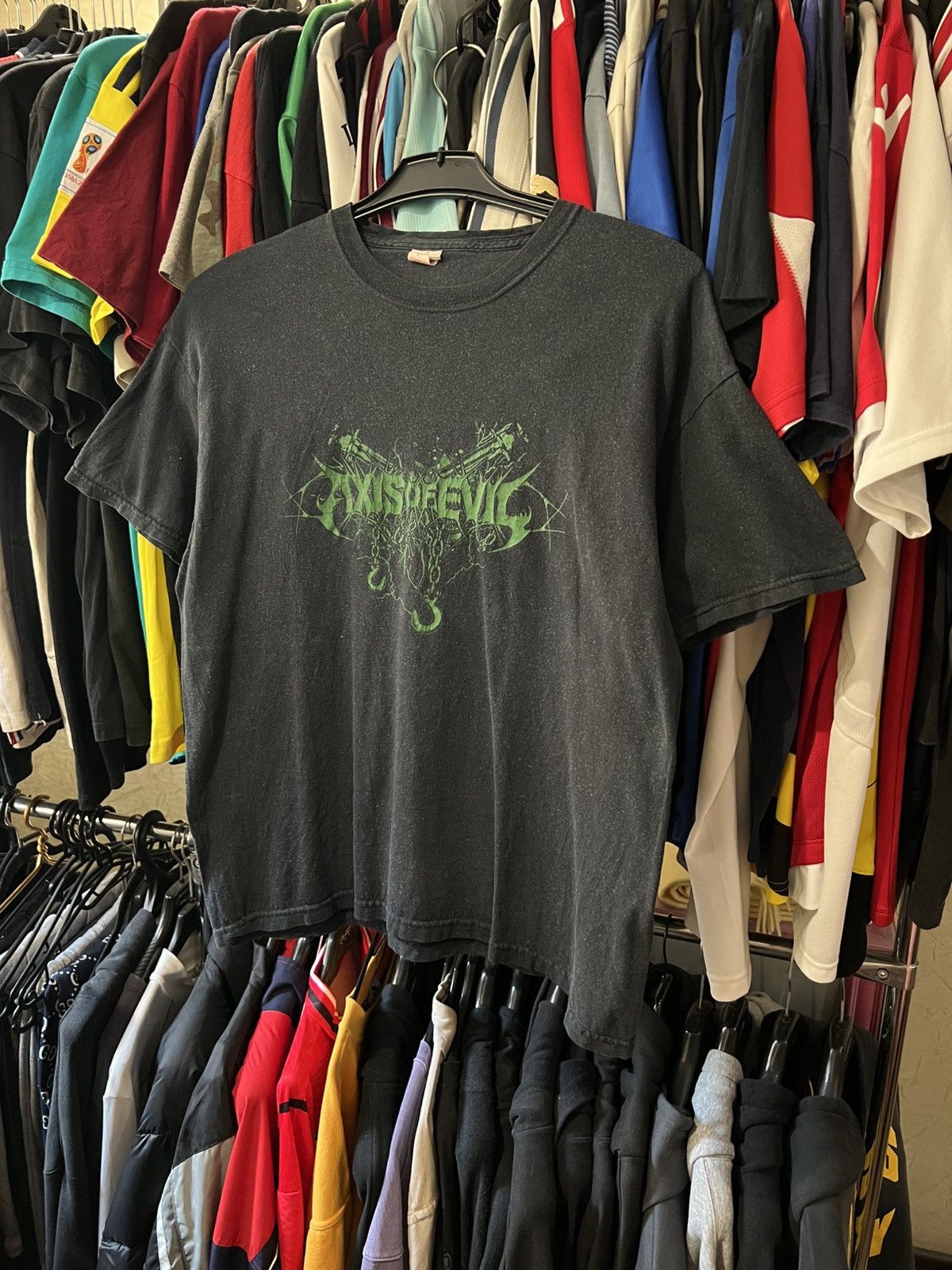 Band Tees VINTAGE AXISOFEVIL THE LIFE AS AN ENEMY GRAPHIC BAND T SHIRT Size US M / EU 48-50 / 2 - 1 Thumbnail
