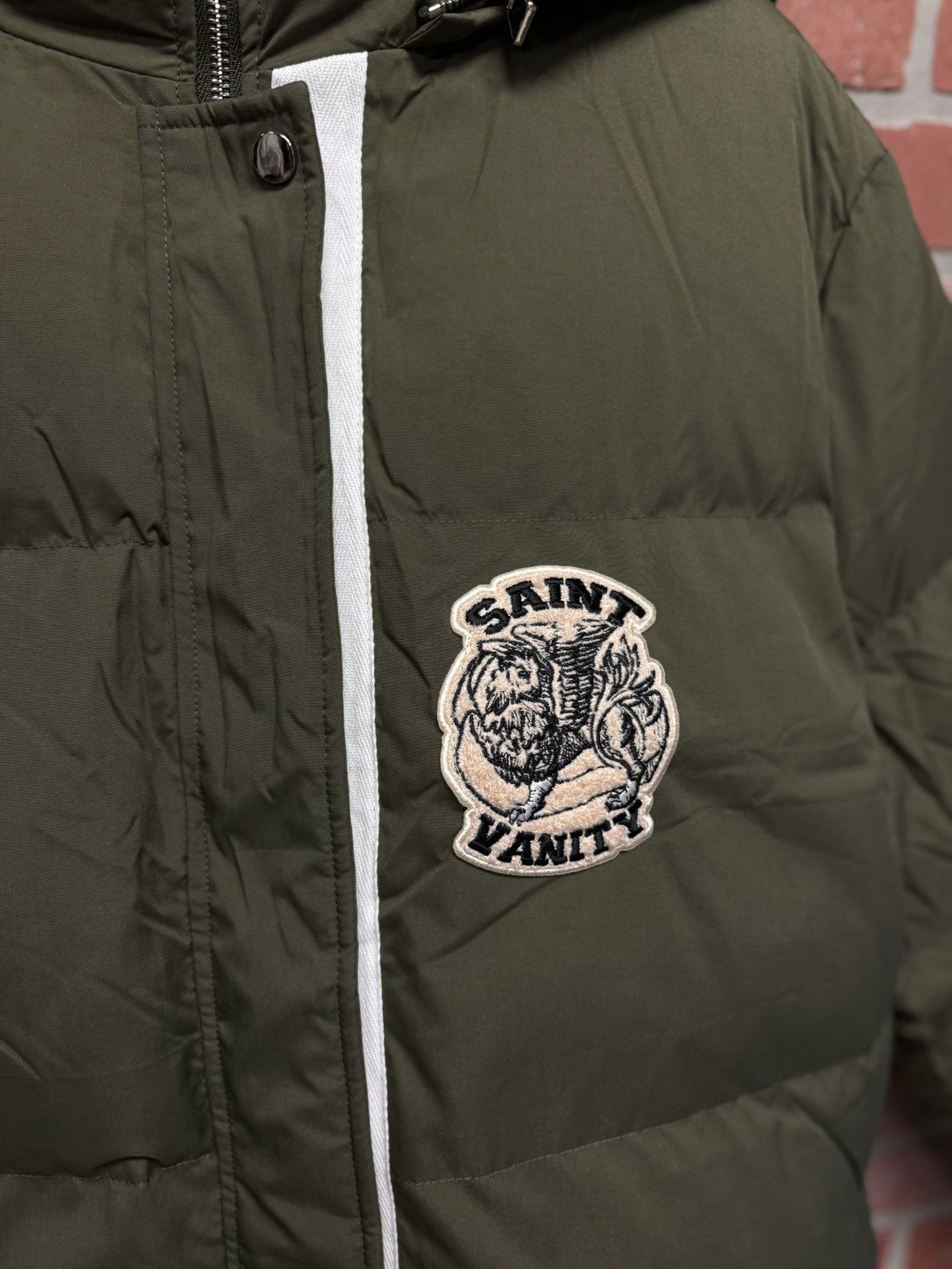 Saint Vanity Saint Vanity Green Puffer Jacket (Exlusive) Size XXL Size US XXL / EU 58 / 5 - 4 Thumbnail