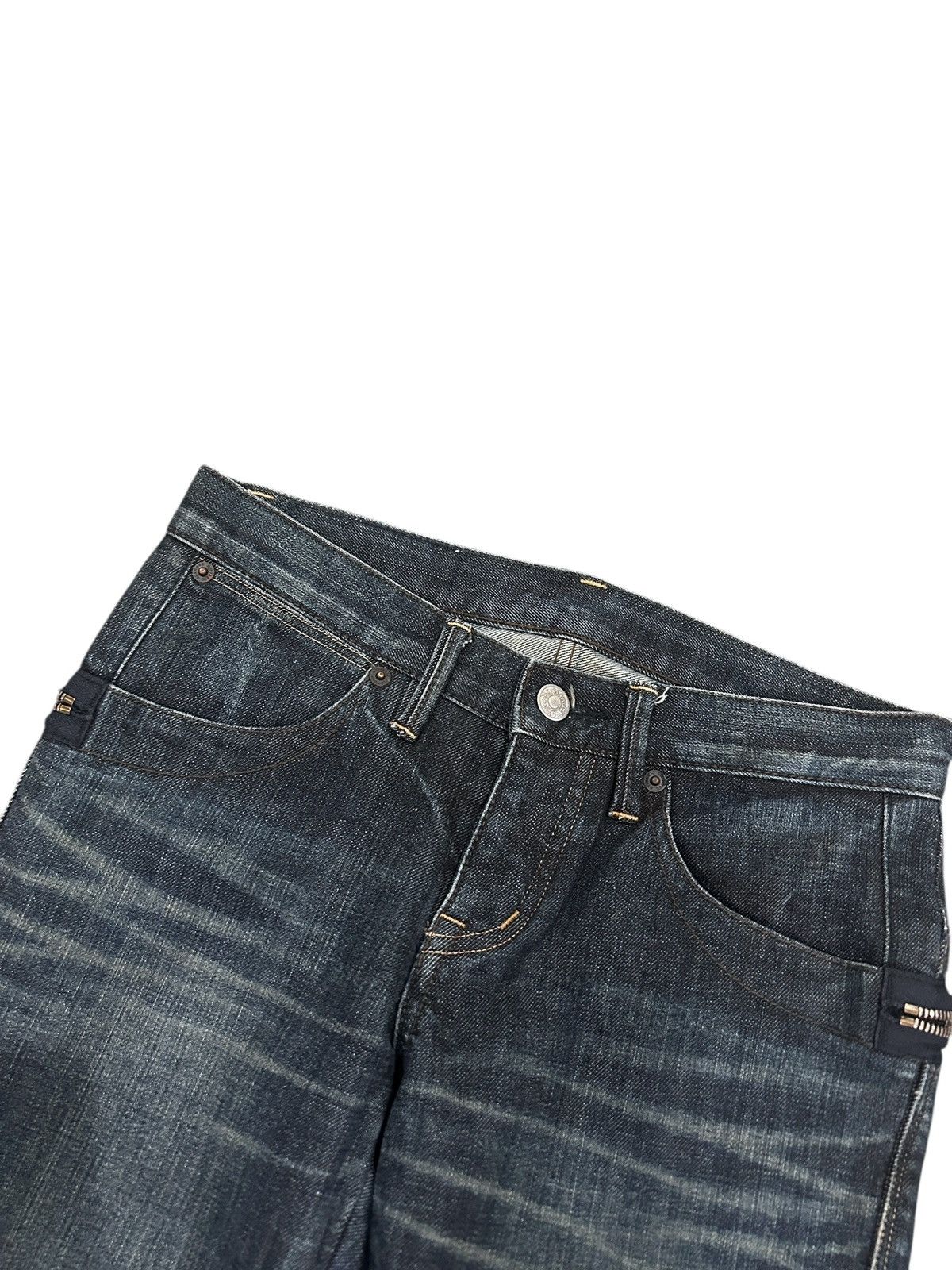 Hysteric Glamour Hysteric Glamour Rare Jeans Straight Leg Crazy Details Size 25" / US 0 / IT 36 - 8 Thumbnail