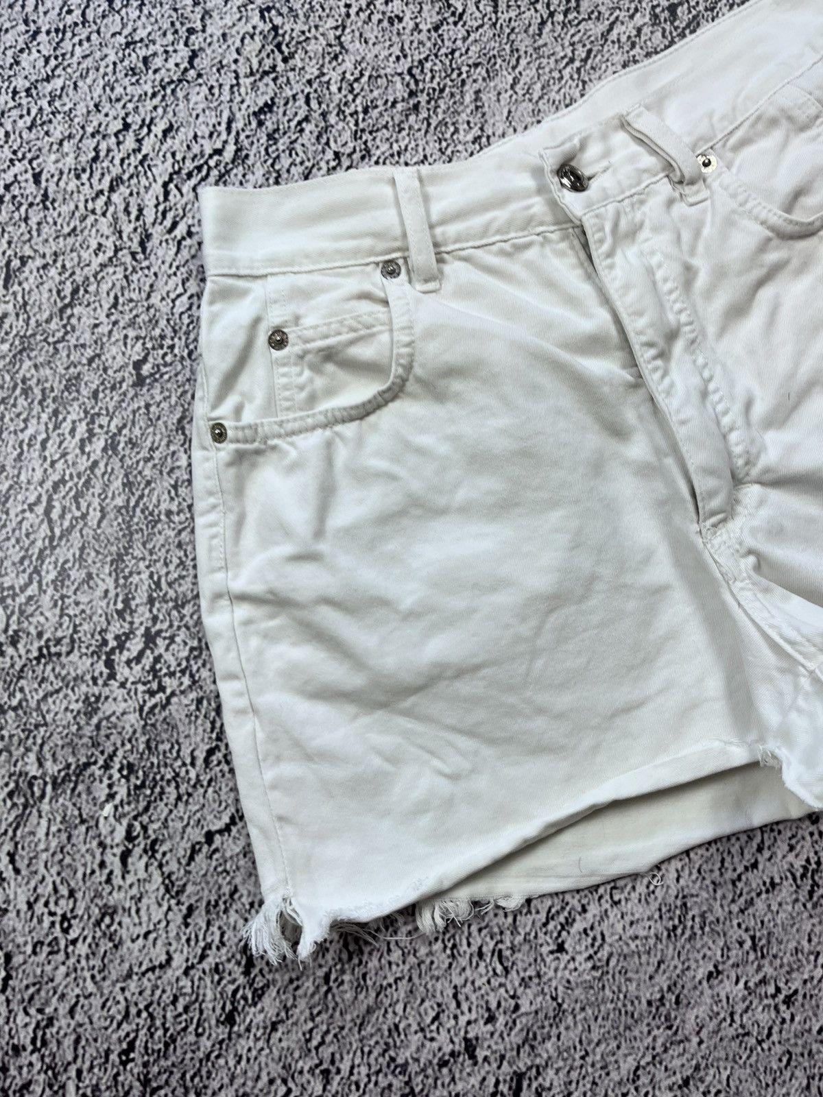 Jil Sander Vintage Y2K Jil Sander crop denim shorts size 40 Size 27" / US 4 / IT 40 - 2 Thumbnail