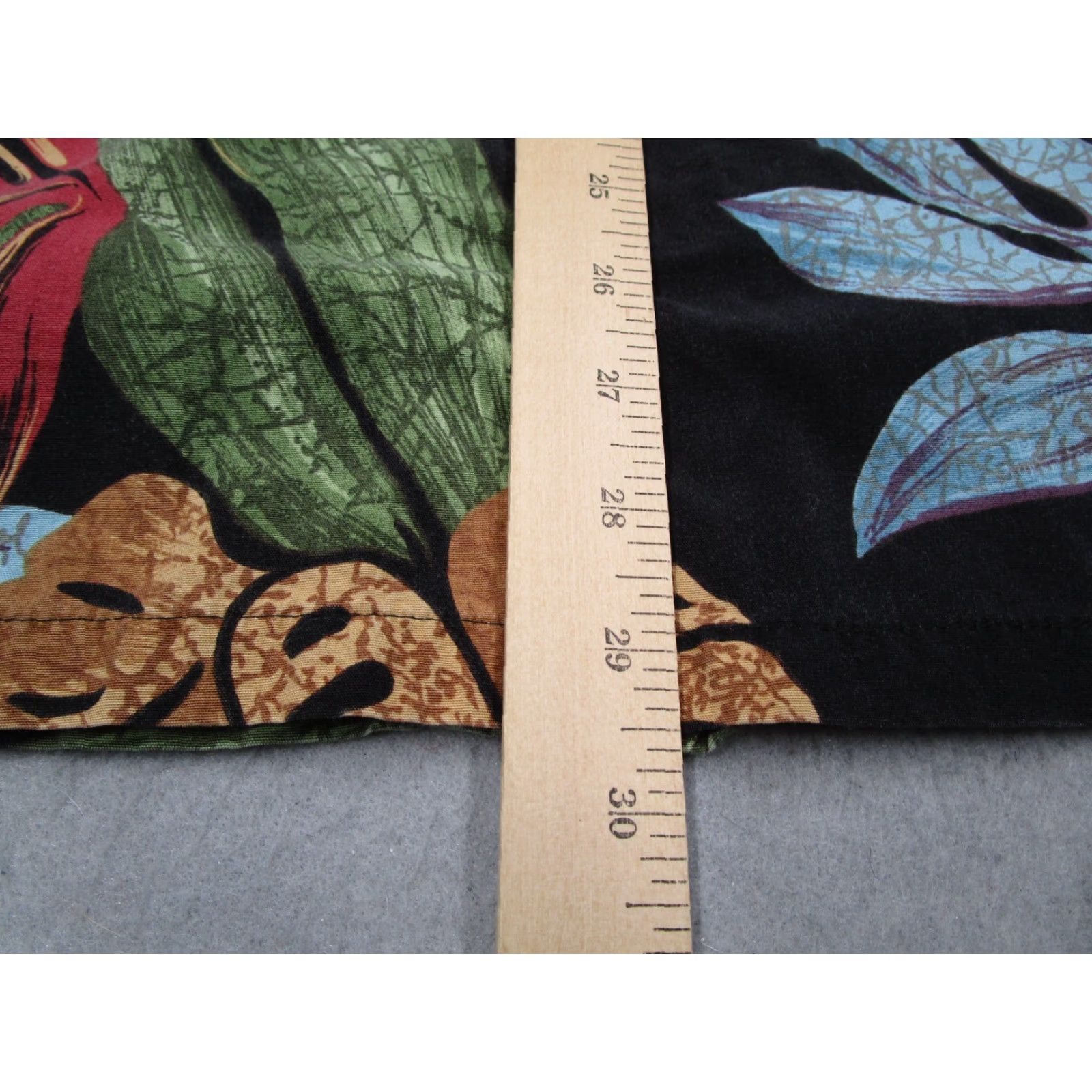 Vintage Kahala Shirt Mens XL Black Floral Button-Up Linen Blend Hawaiian Tiki Size US XL / EU 56 / 4 - 7 Thumbnail