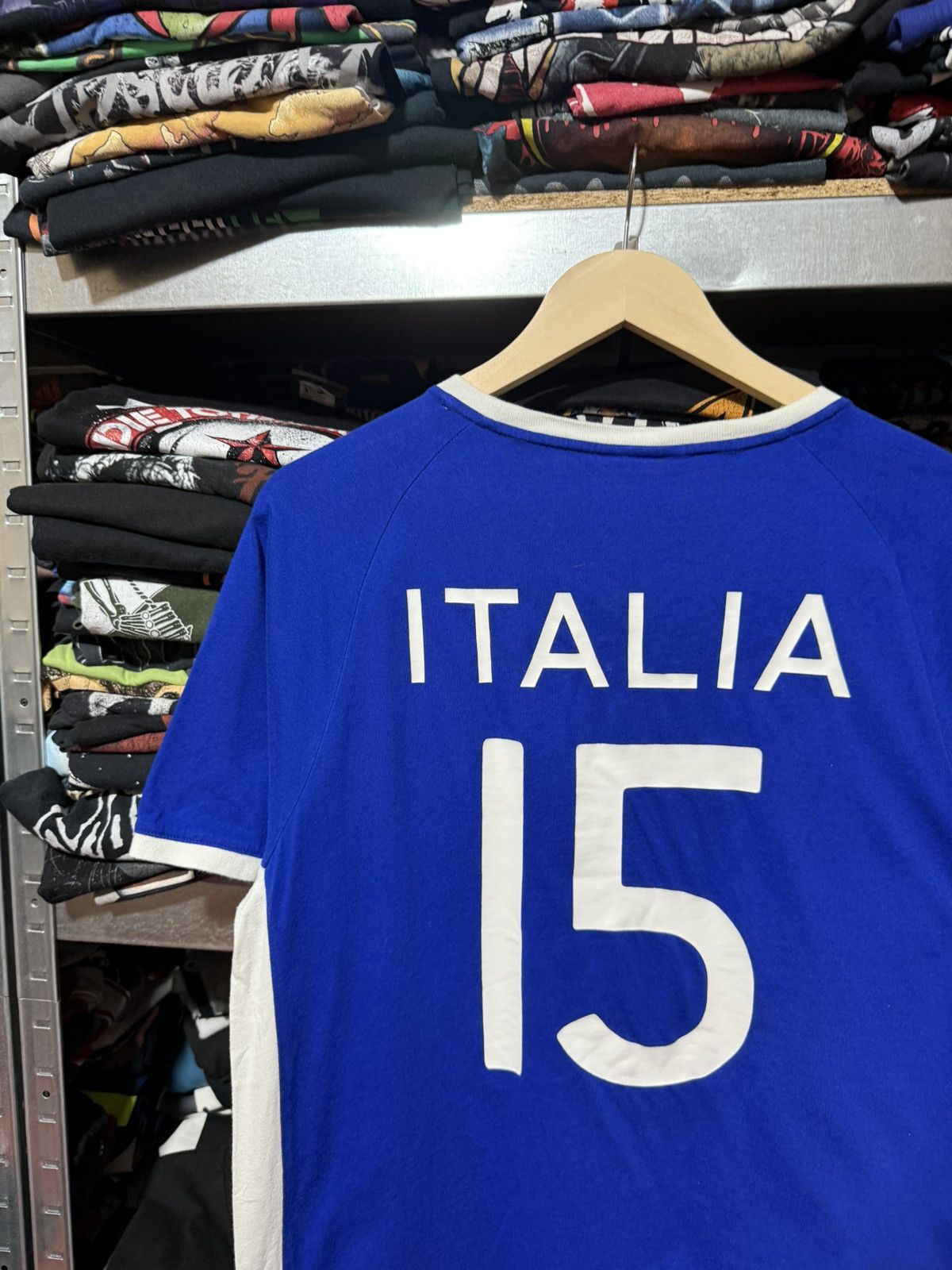Polo Ralph Lauren Vintage 2010 Polo Ralph Lauren Italy 15 T-Shirt Y2K Hype Size US L / EU 52-54 / 3 - 3 Thumbnail