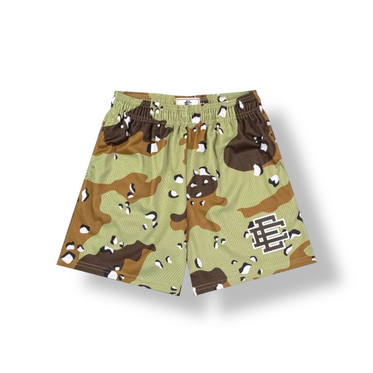 Eric Emanuel 25’ Eric Emanuel - Chip Mint Camo Mesh Shorts Size US 31 - 2 Thumbnail