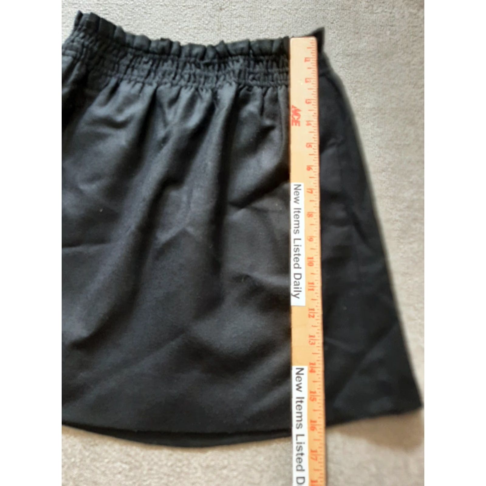 J.Crew J.CREW Skirt Womens Size 2 Black Wool Blend Stretch Short Bandage Pull On Wool Women Black 2 Stretch Size 26" / US 2 / IT 38 - 2 Thumbnail