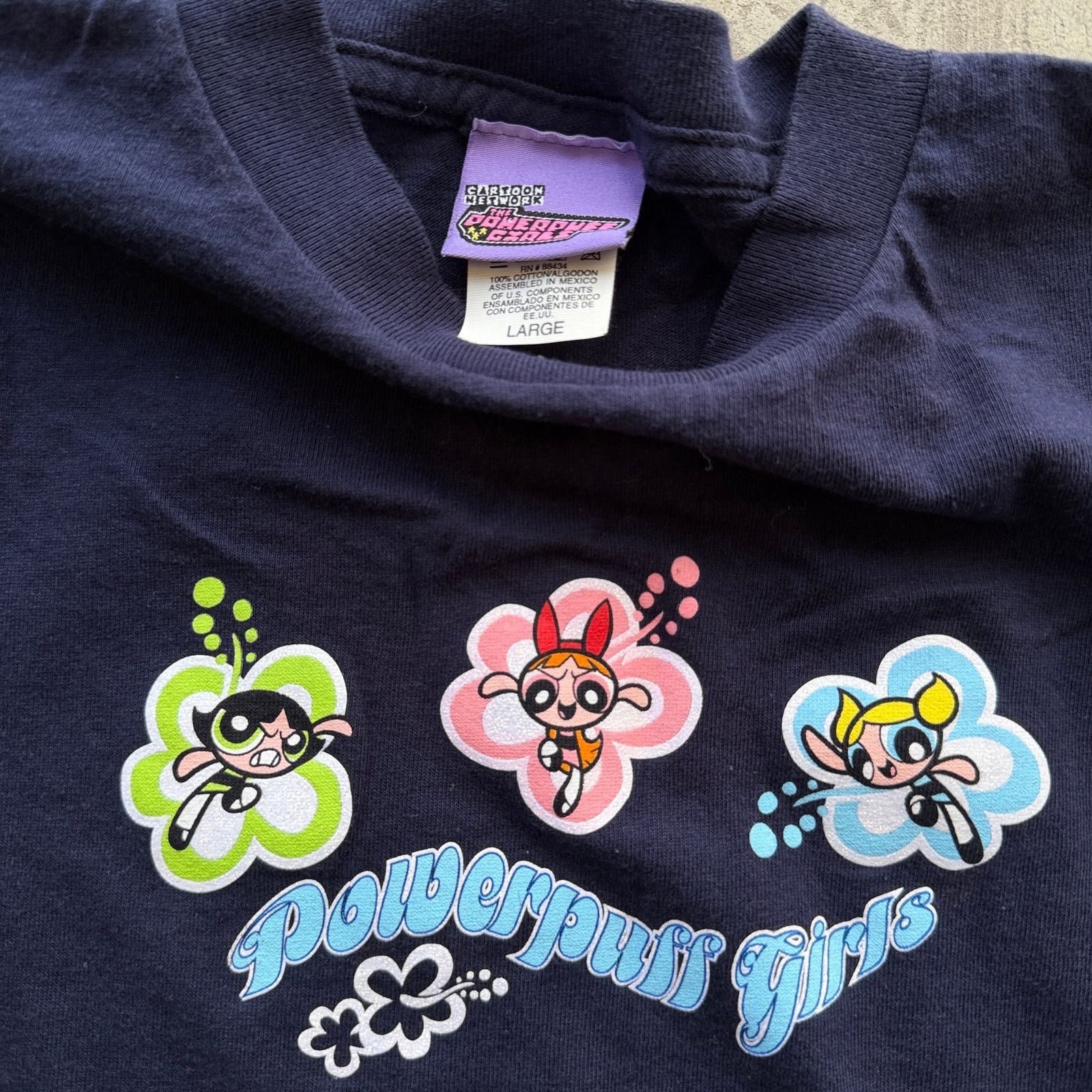 Cartoon Network RARE y2k 2000s Cartoon Network The Powerpuff Girls T-Shirt Size S / US 4 / IT 40 - 3 Thumbnail