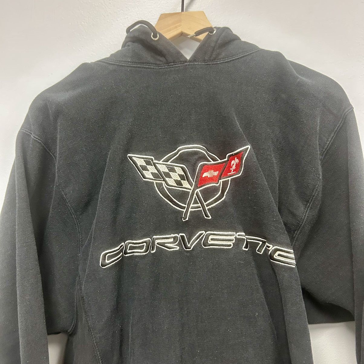 Chevrolet × Steve And Barrys × Vintage 2000s Corvette hoodie Size US M / EU 48-50 / 2 - 3 Thumbnail