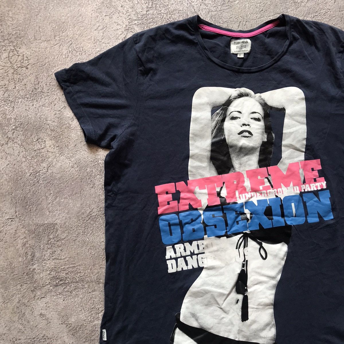 Vintage VINTAGE EXTREME OBSEXION SEXY GIRL ADULT TEE Y2K 90s Size US L / EU 52-54 / 3 - 2 Thumbnail