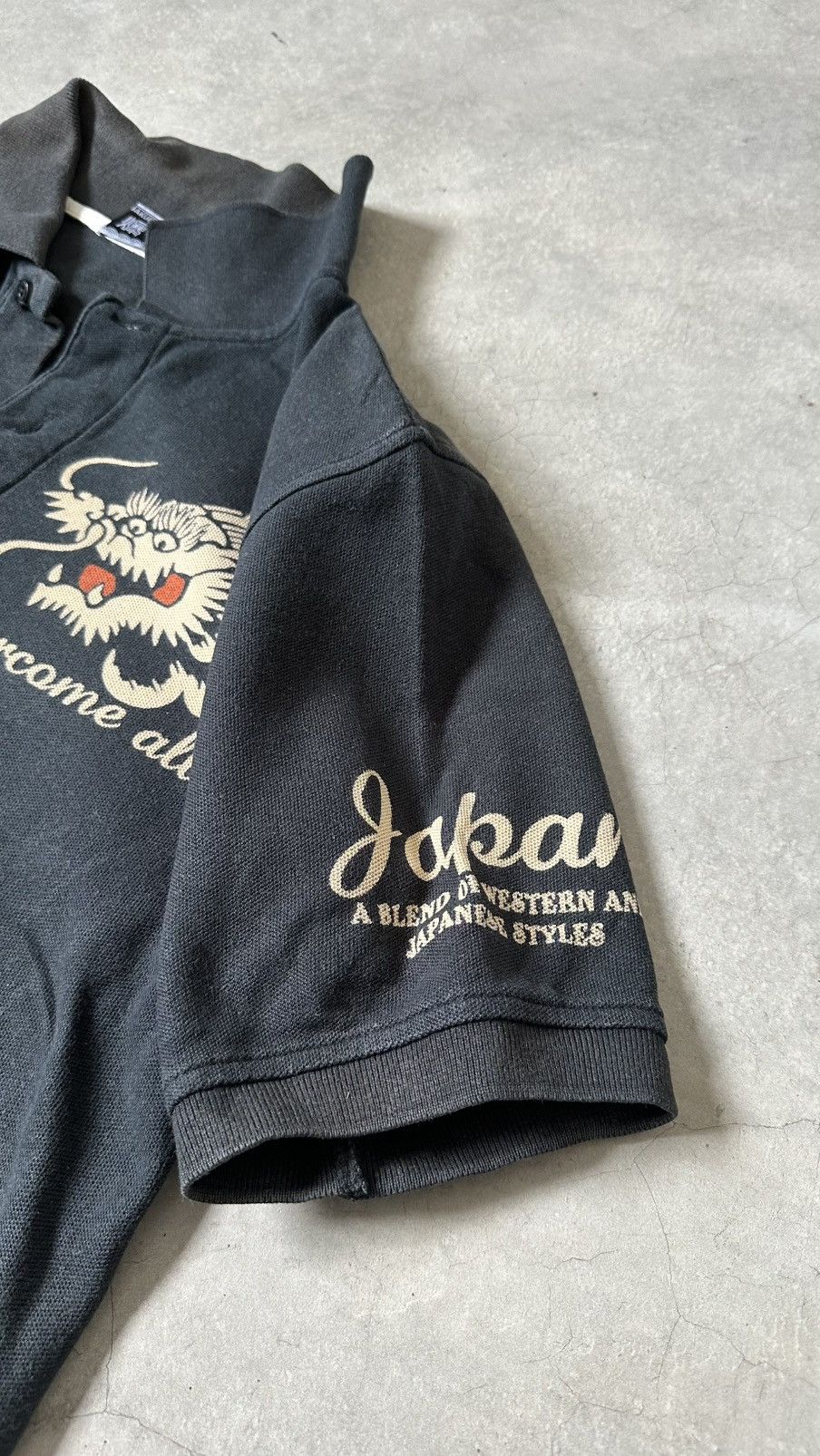 Edition Japan VINTAGE BAKURTEDU RANMAN MUSUME JAPANESE TRADITION POLO TEE Size US M / EU 48-50 / 2 - 4 Thumbnail