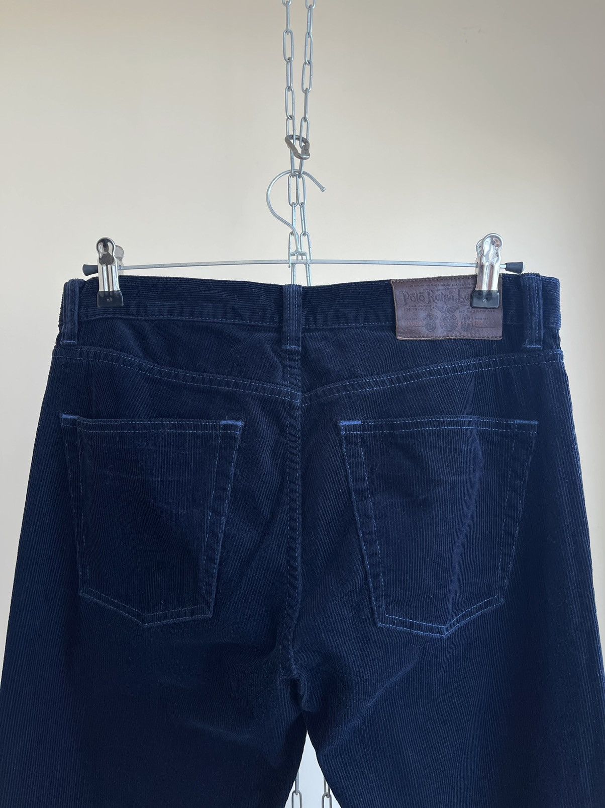 Polo Ralph Lauren PRL 381 Slim Straight Fit Corduroy 5 Pocket Jeans Pants Size US 30 / EU 46 - 7 Thumbnail