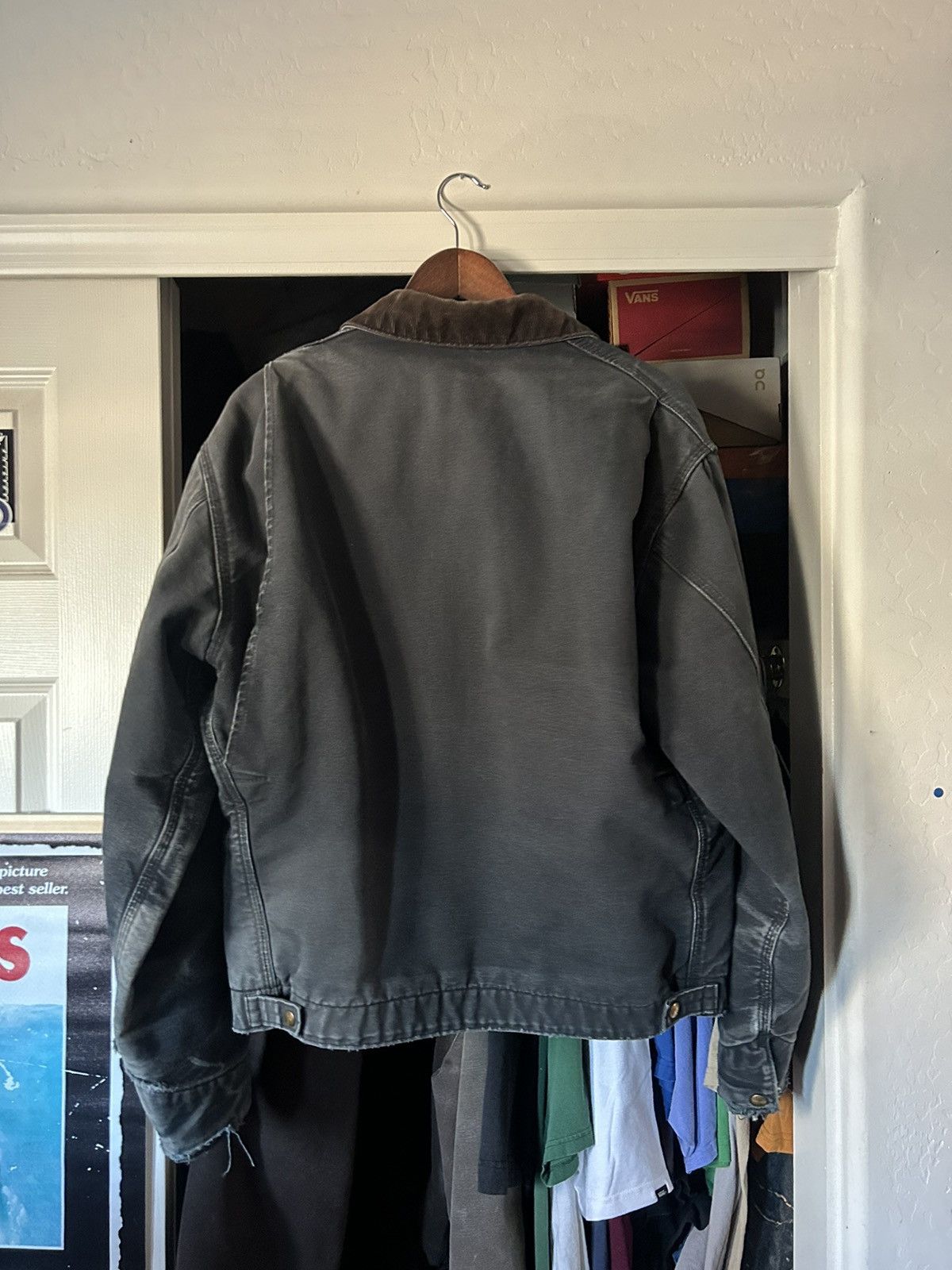 Carhartt × Vintage RARE J01 BLK Detroit Jacket Size US L / EU 52-54 / 3 - 2 Thumbnail