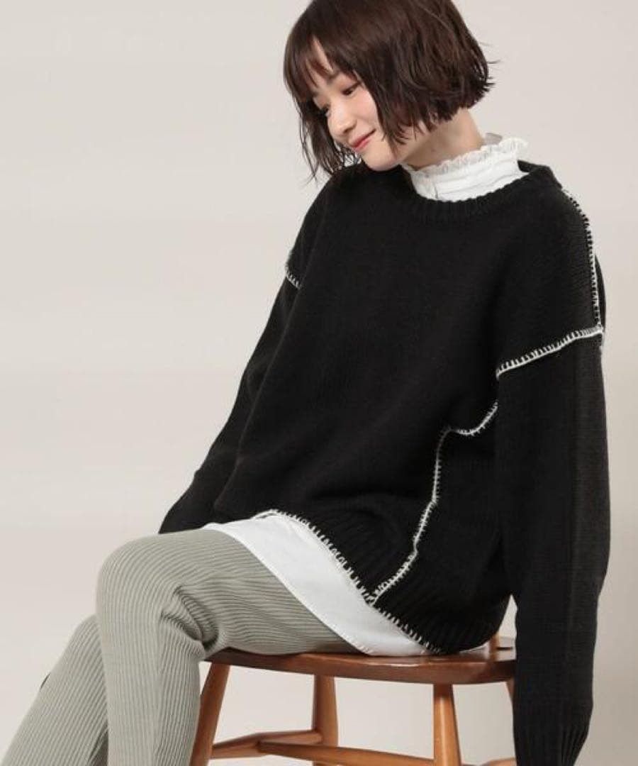 Japanese Brand Freaks Store Brand Hand Stitch Knitwear (169) Size ONE SIZE - 1 Thumbnail