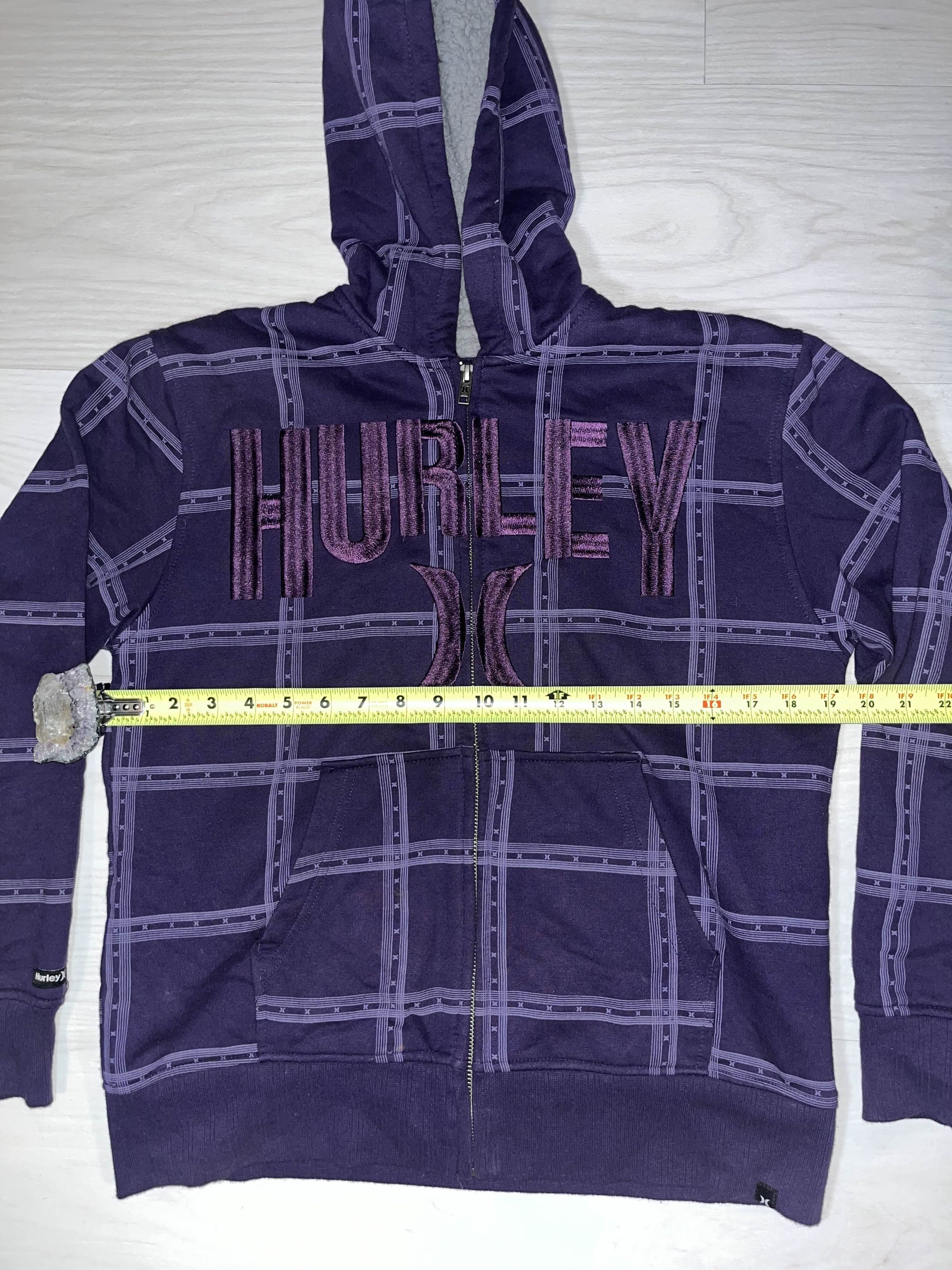 Hurley × Vintage Y2K Hurley Thick Zip-Up Size US M / EU 48-50 / 2 - 6 Thumbnail