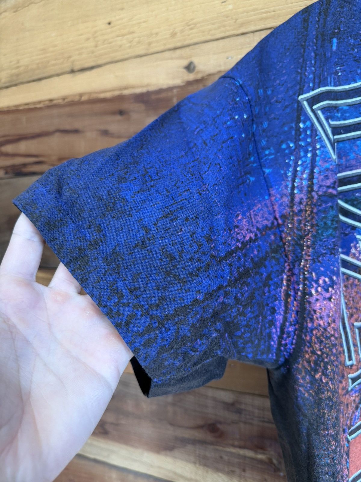 Vintage Vintage Led Zeppelin all over print t-shirt Size US XL / EU 56 / 4 - 4 Thumbnail