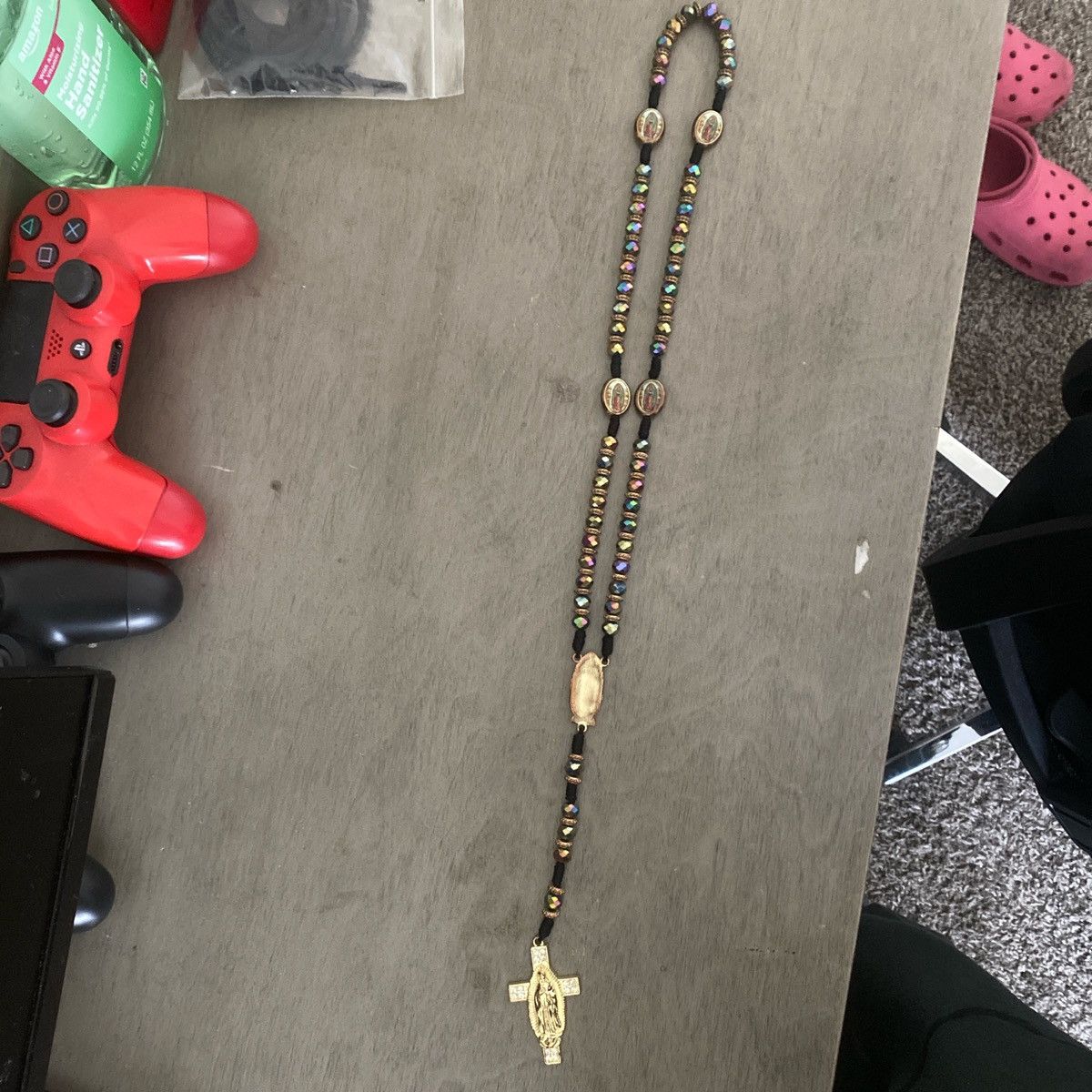 Vintage Rosary necklace rare Size ONE SIZE - 1 Thumbnail
