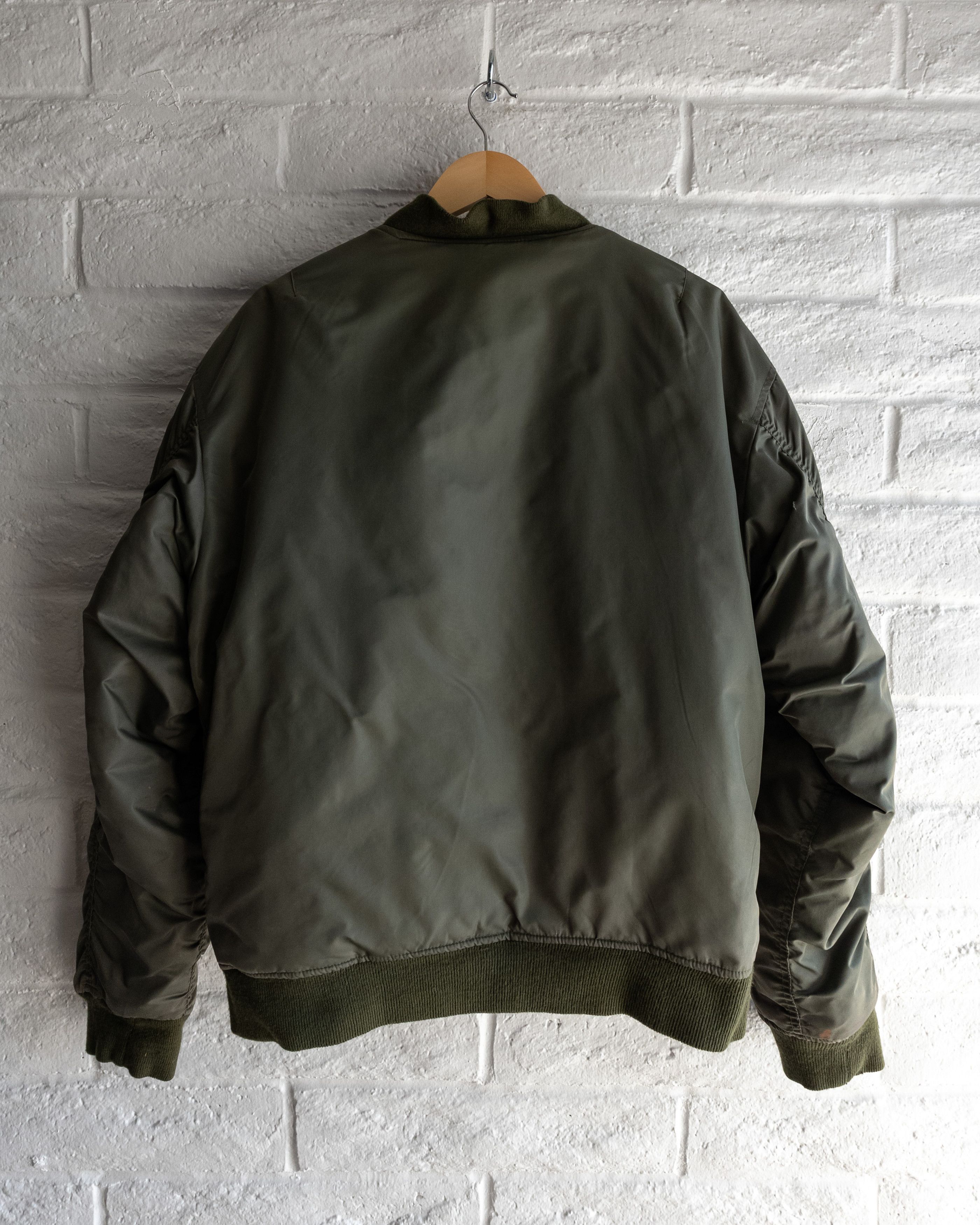 Vintage Rothco MA Olive Green Bomber Jacket XL
