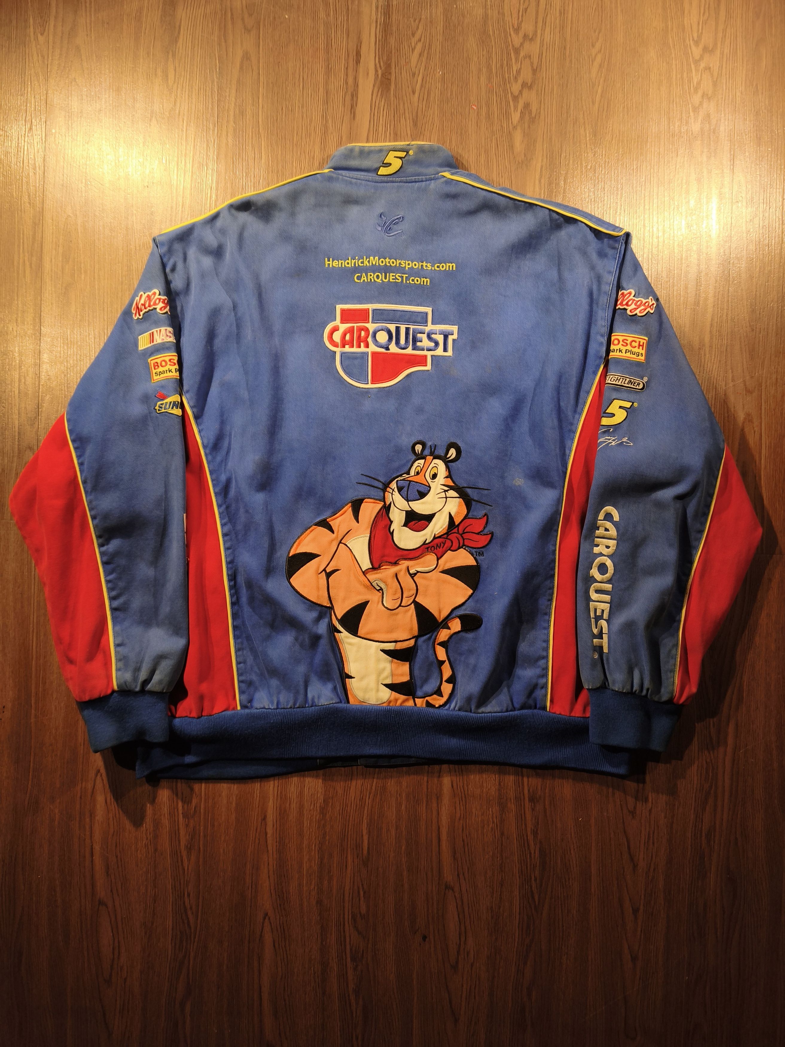 Chase Authentics Vintage Nascar Carquest Jacket by Chase Authentics Size US XXL / EU 58 / 5 - 5 Thumbnail