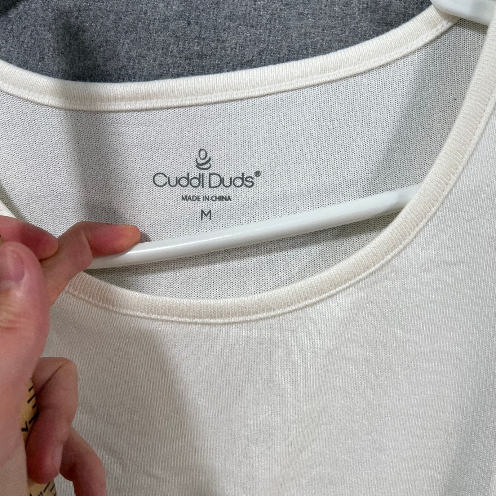 Other Cuddl Duds Seriously Soft 2-Piece Tee & Wrap Set Hthr Size M / US 6-8 / IT 42-44 - 3 Thumbnail
