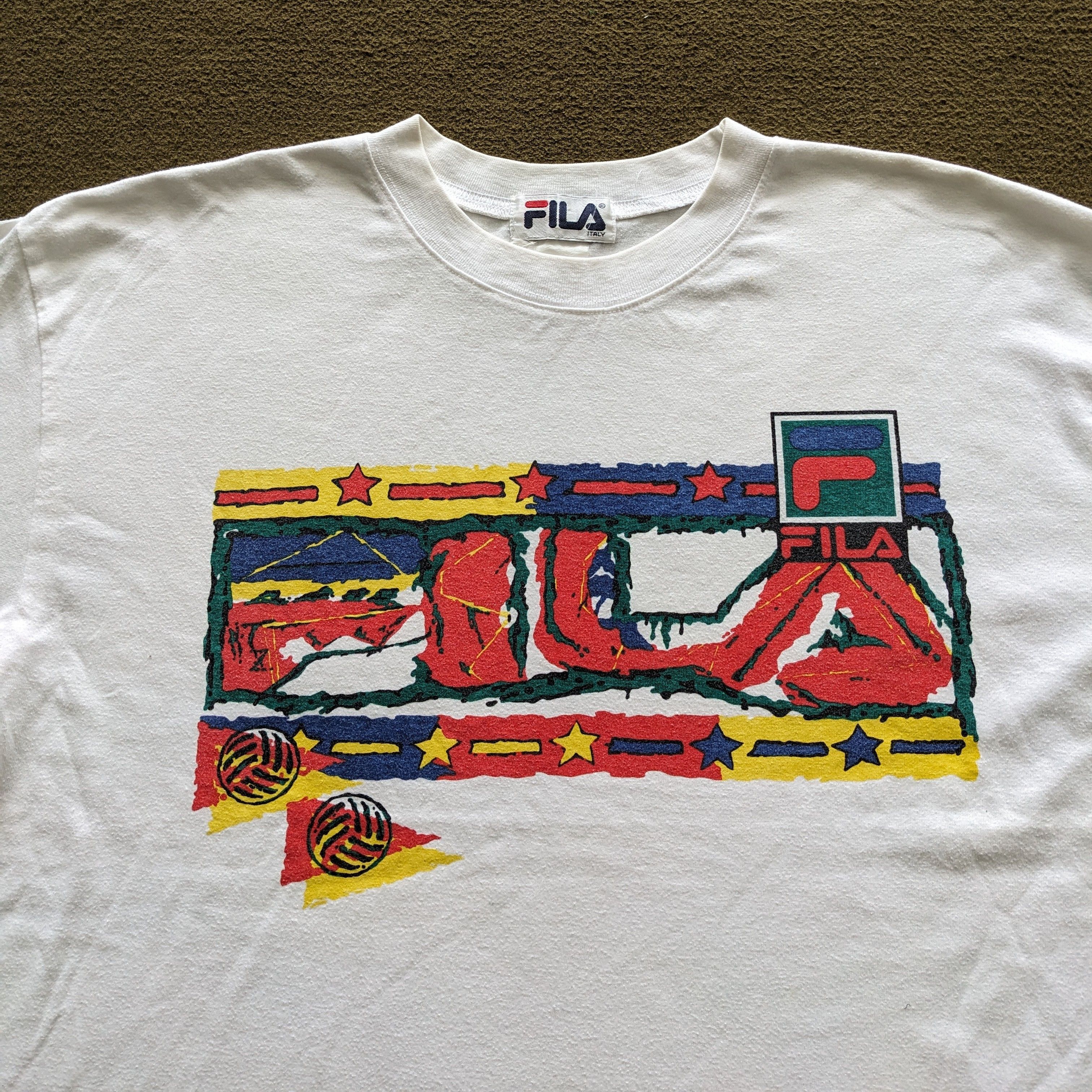 Vintage Vintage FILA Sportswear Brand T-shirt Size US XL / EU 56 / 4 - 2 Thumbnail