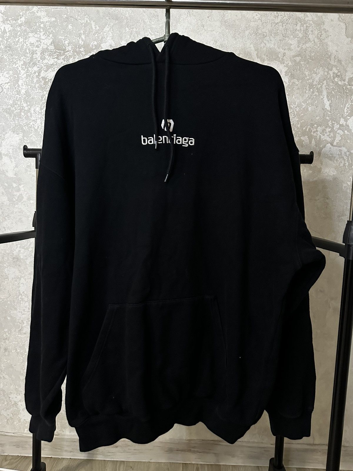 Balenciaga balenciaga sponsor hoodie Size US L / EU 52-54 / 3 - 1 Thumbnail