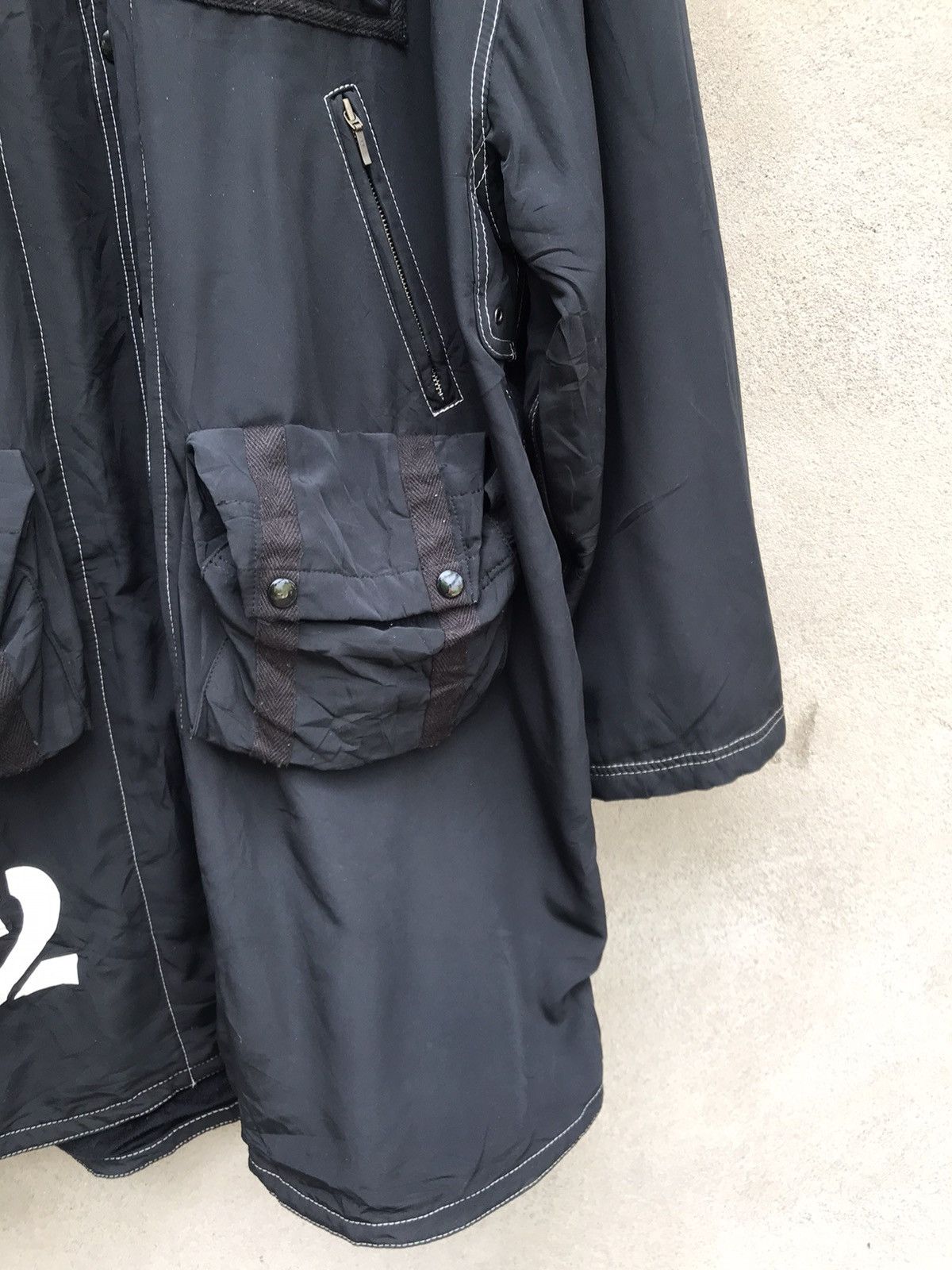 Japanese Brand RARE ACHIEVE KANSAI YAMAMOTO BONDAGE PARACHUTE JCK OVERSIZED Size US L / EU 52-54 / 3 - 9 Thumbnail