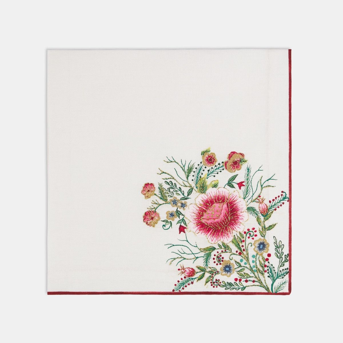 Dior o1bcso1str0226 Size:OS/Placemat And Napkin Set in Red Size ONE SIZE - 2 Thumbnail
