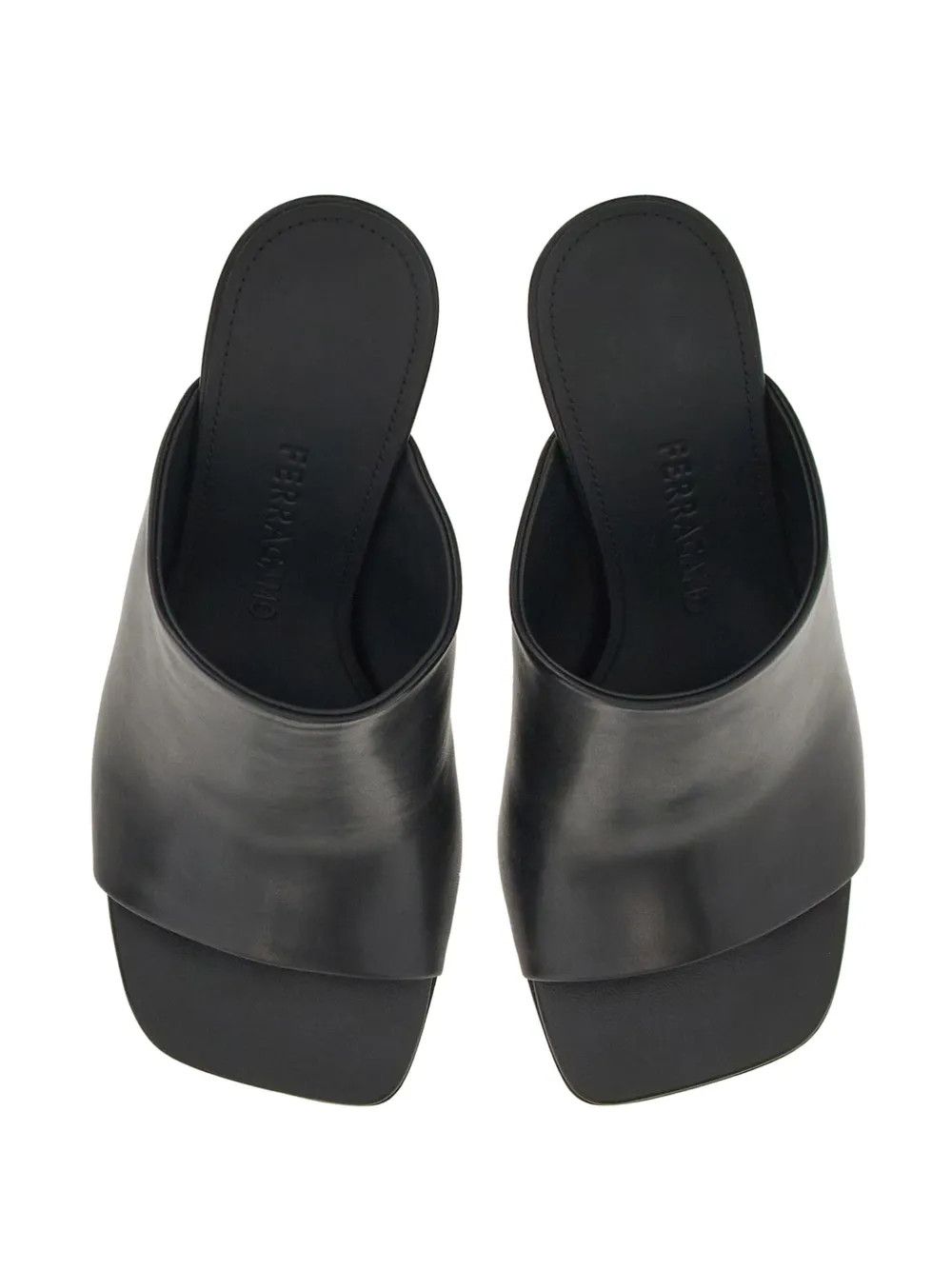 Salvatore Ferragamo o1y0426 Mules in Black Size US 7 / IT 37 - 4 Thumbnail