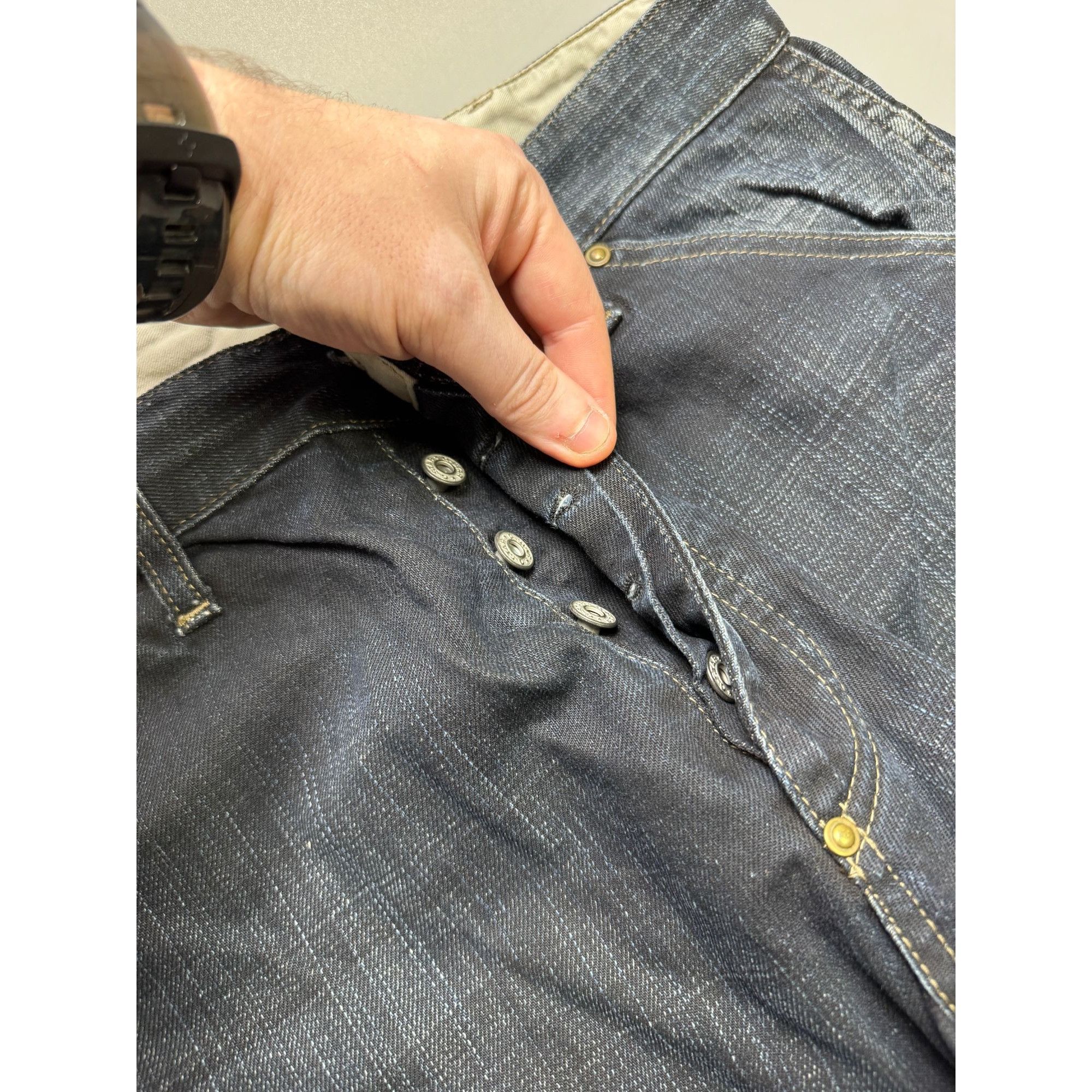 G-Star G-Star RAW Loose Fit Rap Denim Jeans Pants (Y1162) Size US 32 / EU 48 - 5 Thumbnail