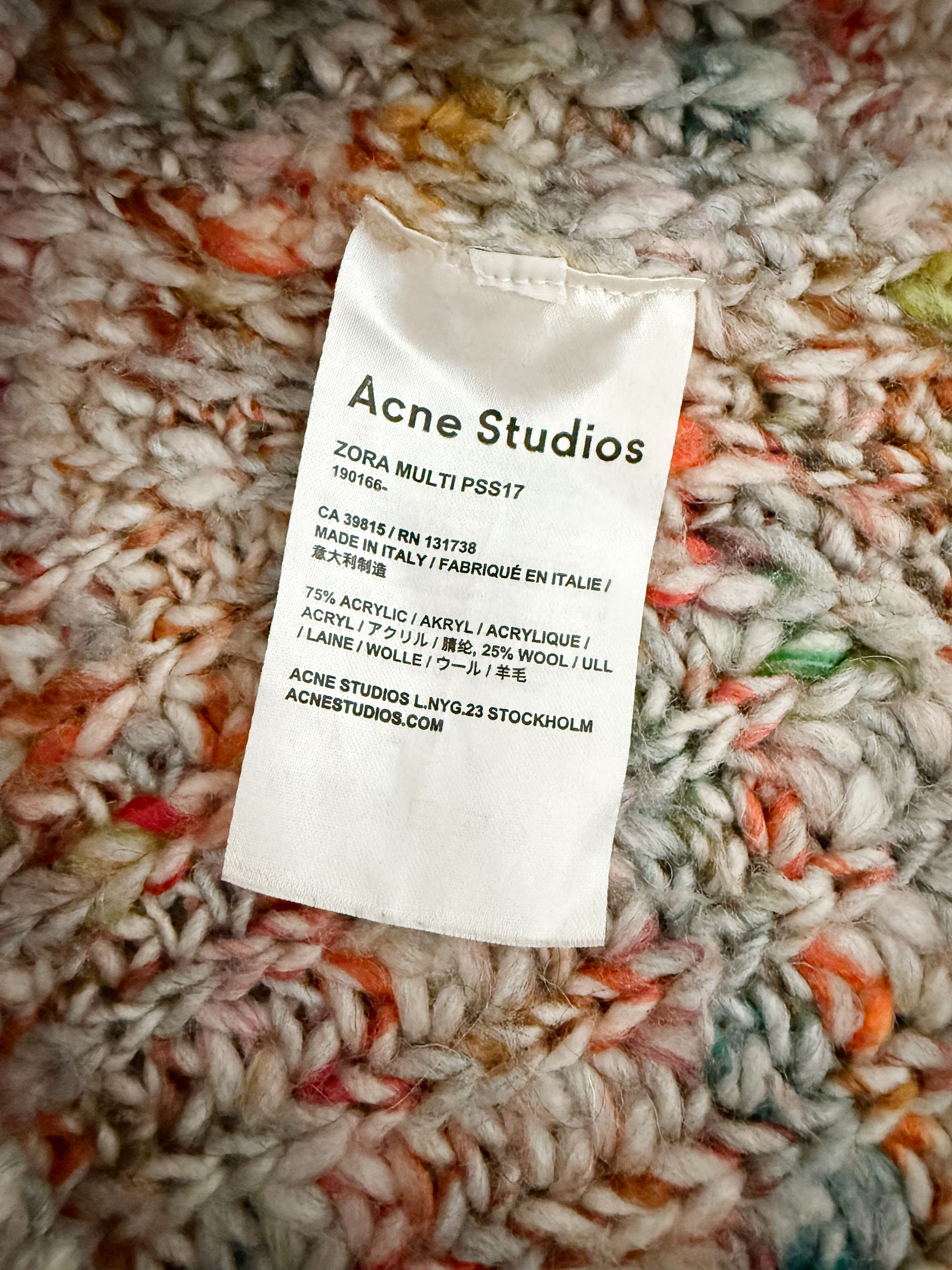 Acne Studios Acne Studios Zora Multi Knit Sweater S PSS17 Size S / US 4 / IT 40 - 5 Thumbnail