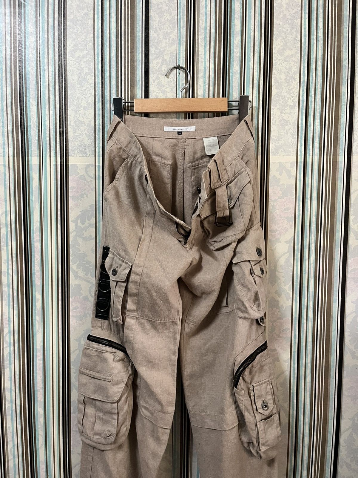 Enchantment 1990s astro cargo pants #I2 Size US 29 - 6 Thumbnail
