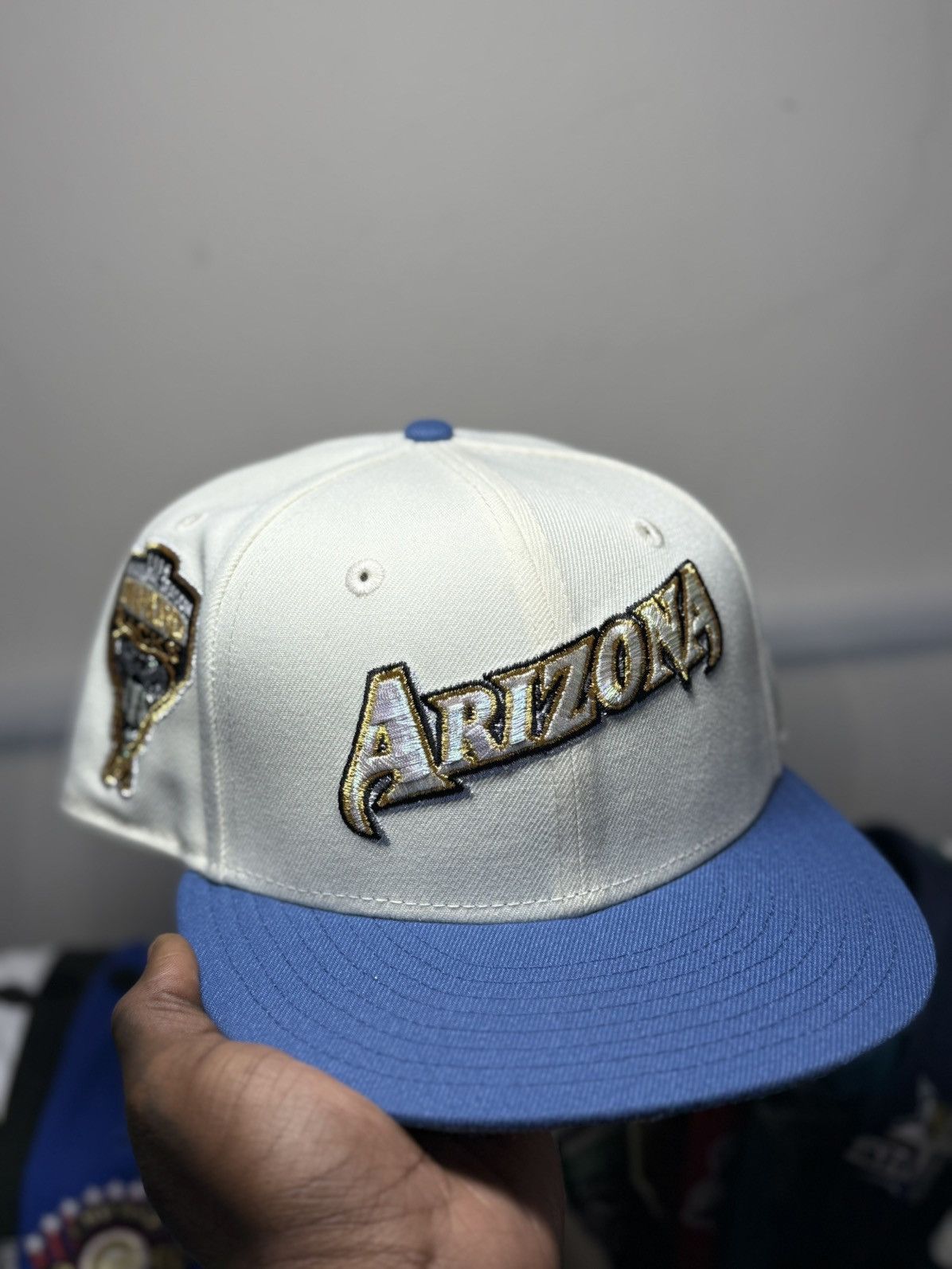 Hat Club × New Era 7 1/4 DIAMONDBACKS "ARIZONA DREAM" 59FIFTY - CHROME/INDIGO Size ONE SIZE - 1 Thumbnail