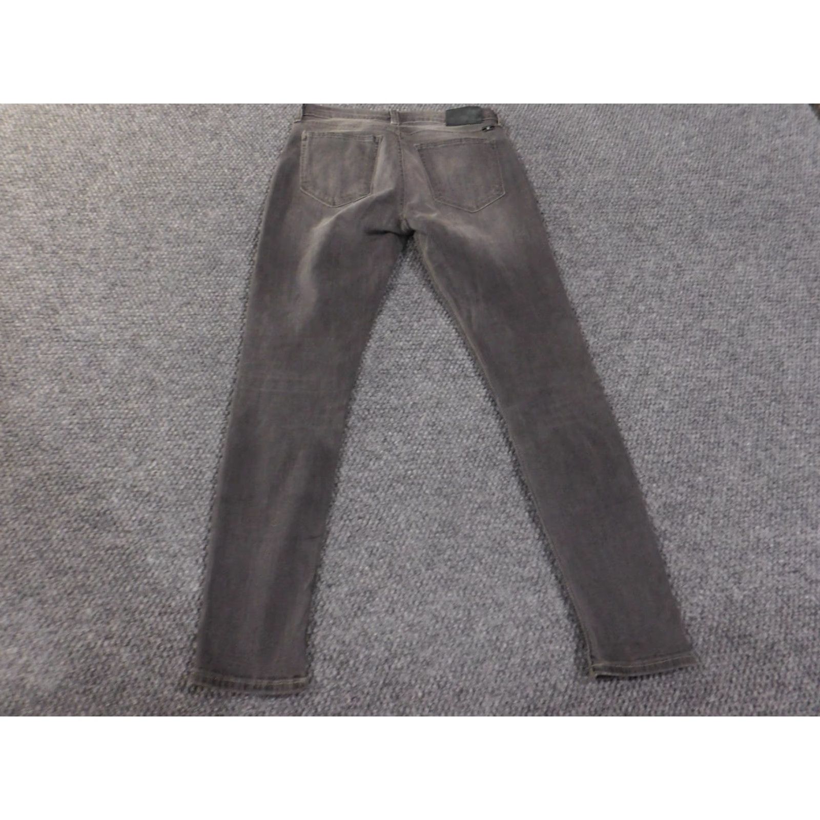 Lucky Brand Lucky Brand Jeans Women Jegging Gray Denim Stretch 4/27 Brook Legging 27 in Inseam 28 in Regular Rise Mid Designer Flower Size 27" / US 4 / IT 40 - 7 Thumbnail