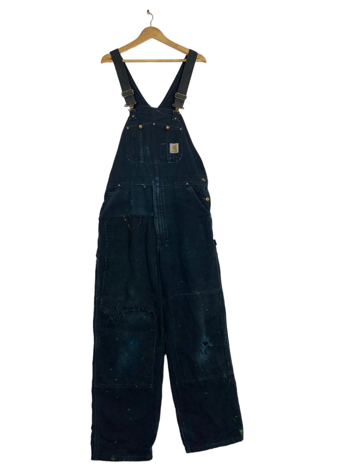 Carhartt CARHARTT Workwear Painting Art Style Overall Pants Size US 34 / EU 50 - 3 Thumbnail