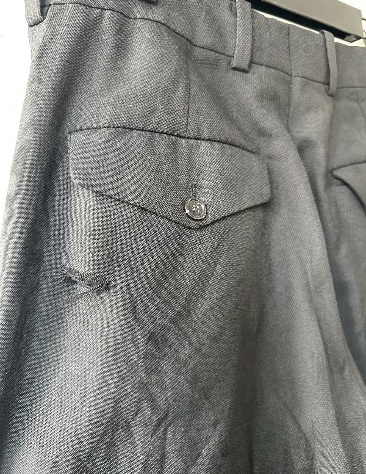 Raf Simons Raf Simons 2022SS wide-leg trousers K7 Size US 32 / EU 48 - 5 Thumbnail