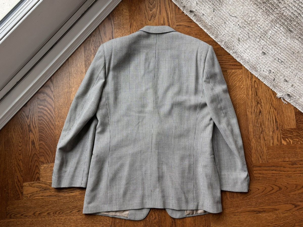 Gianfranco Ferre × Vintage Vintage Gianfranco Ferre Suit Houndstooth Two Piece Wool 54R Size 54R - 10 Thumbnail