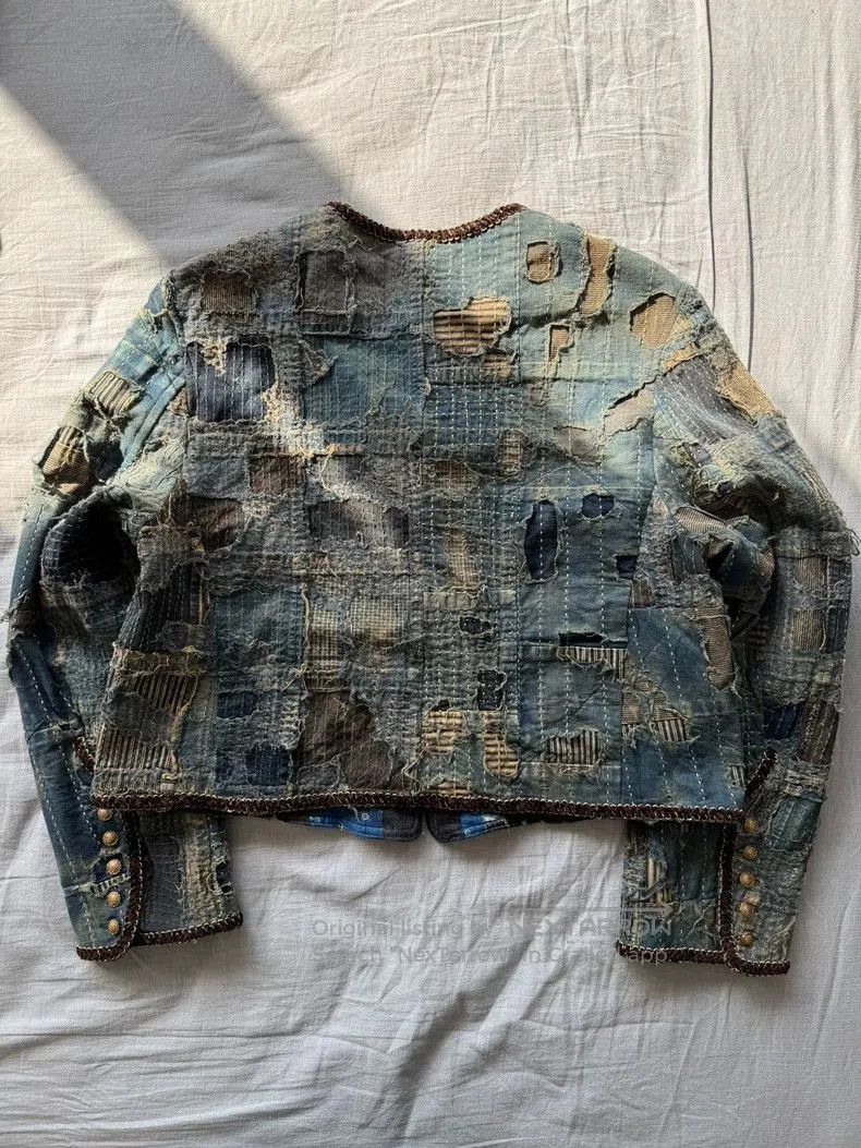 Kapital Kapital Boro erosion short jacket coat. Size US L / EU 52-54 / 3 - 8 Thumbnail