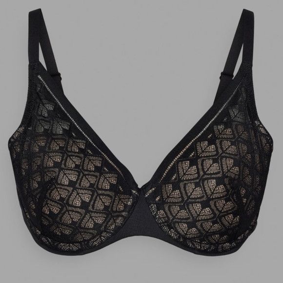Other Chantelle Ace Covering Memory black Lace Bra - 34b Size ONE SIZE - 6 Thumbnail