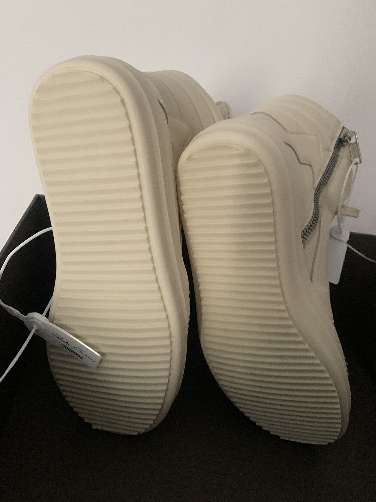 Rick Owens Rick Owens Geobasket Milk White Size US 9.5 / EU 42-43 - 6 Thumbnail