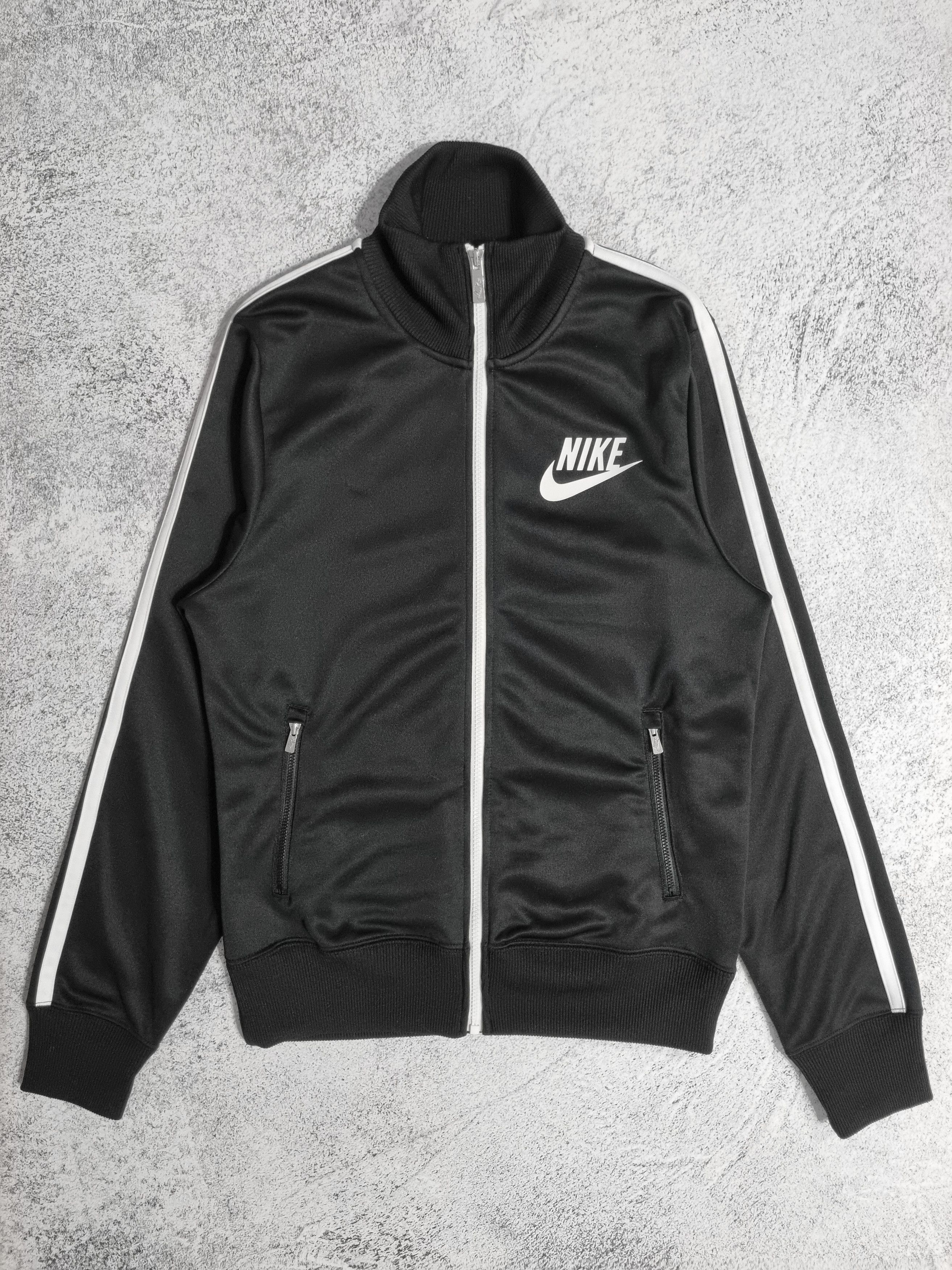 Nike × Vintage Vintage Nike Drill Track Jacket Size US S / EU 44-46 / 1 - 1 Thumbnail