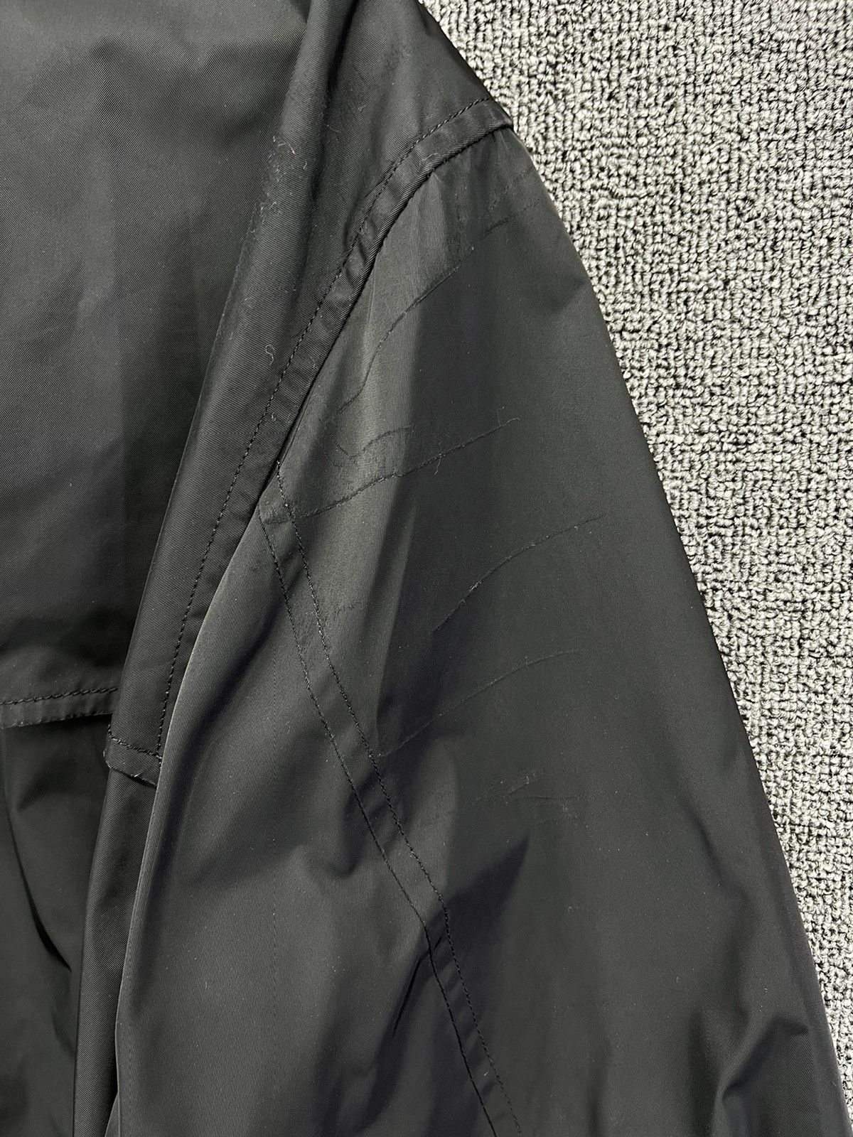 Burberry Vintage Burberry London Trashed Long Jacket Size US L / EU 52-54 / 3 - 18 Thumbnail